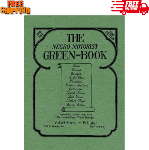 The Negro Motorist Green Book Travel Guide Original Paperback High Quality 1940