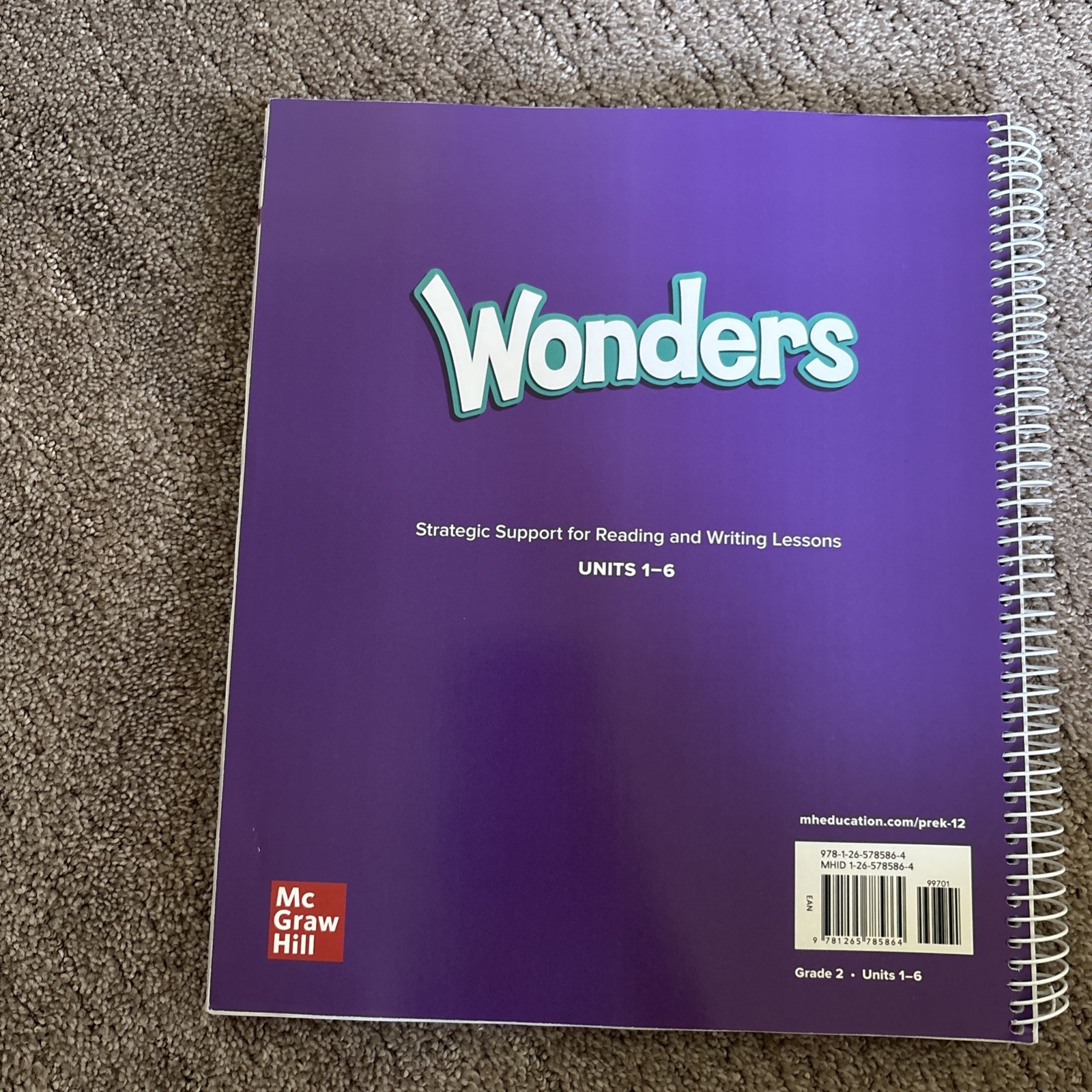 McGraw Hill Wonders Ell Small Group Guide – Teacher’s Edition Grade 2 NEW