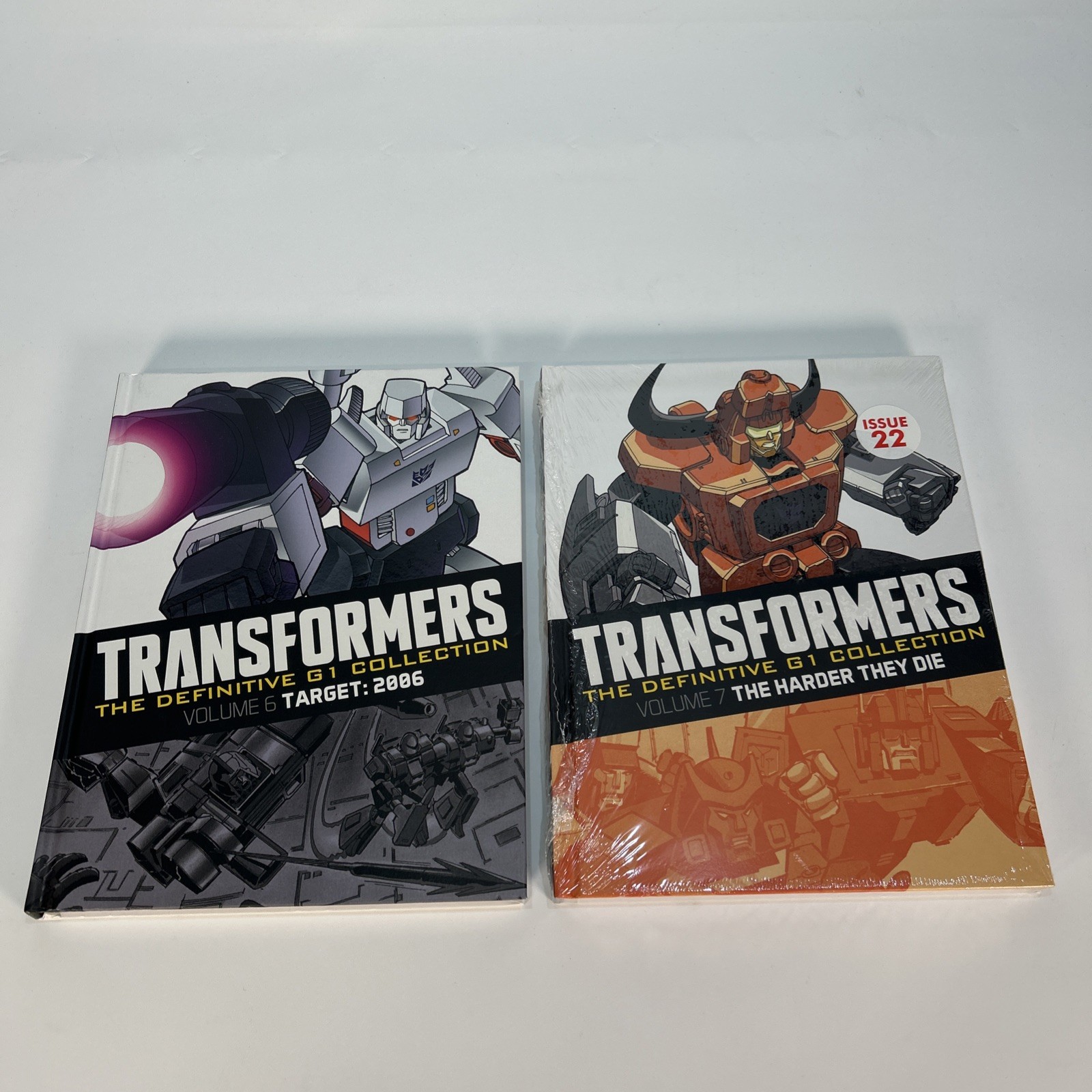Transformers the Definitive G1 Collection Vol 6 & 7 Target 2006 Harder They Die