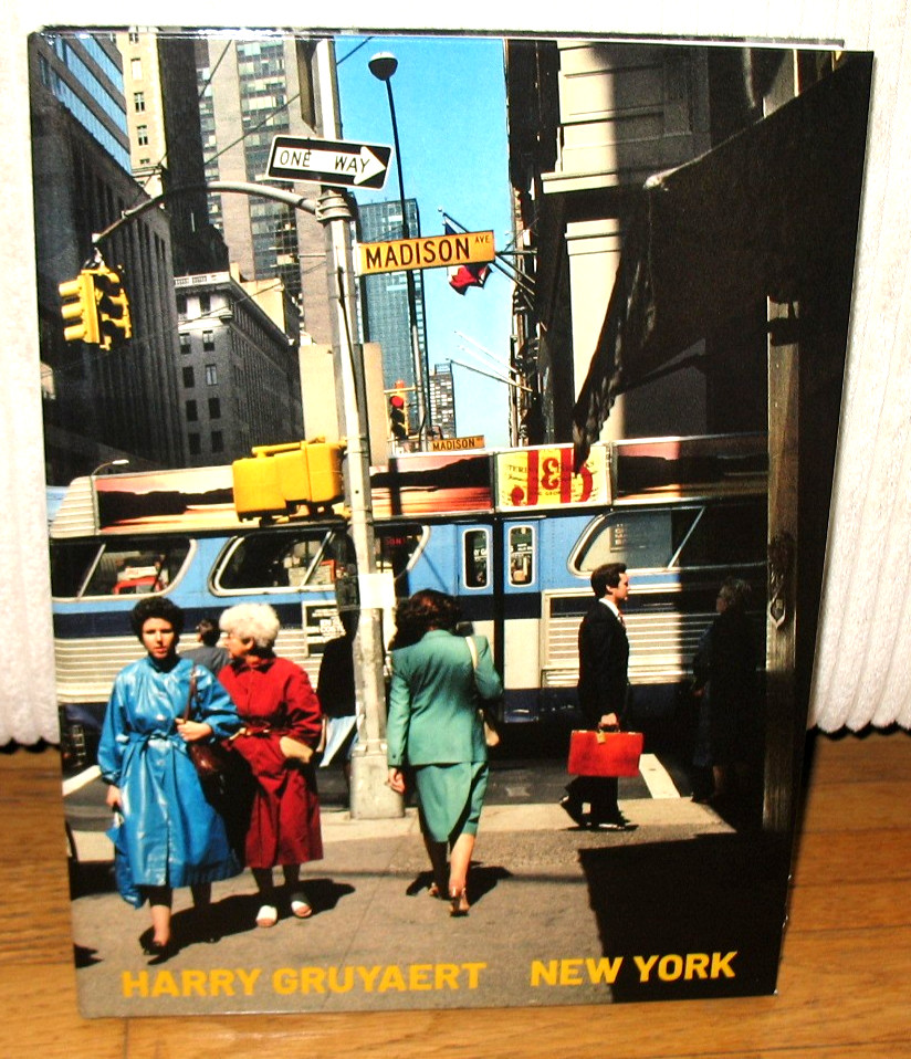 New SIGNED Harry Gruyaert New York Color Photographs English Edition HC