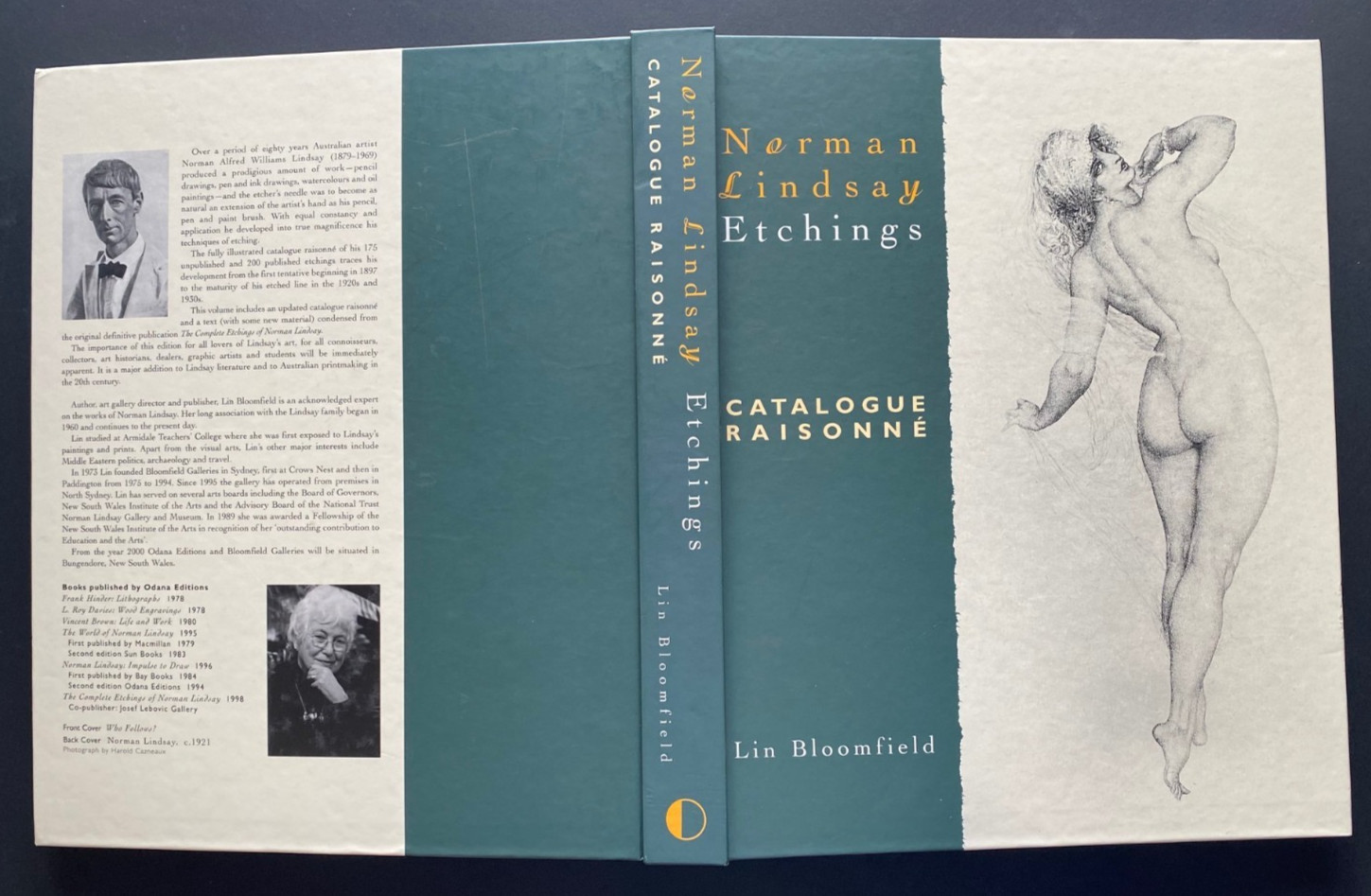 1999 1st *BRAND NEW* Norman Lindsay ETCHINGS CATALOGUE RAISONNE 375 PLATES