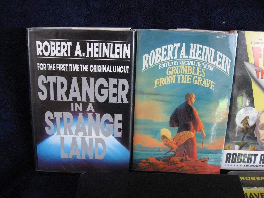 Robert Heinlein Hardcover Lot of 8