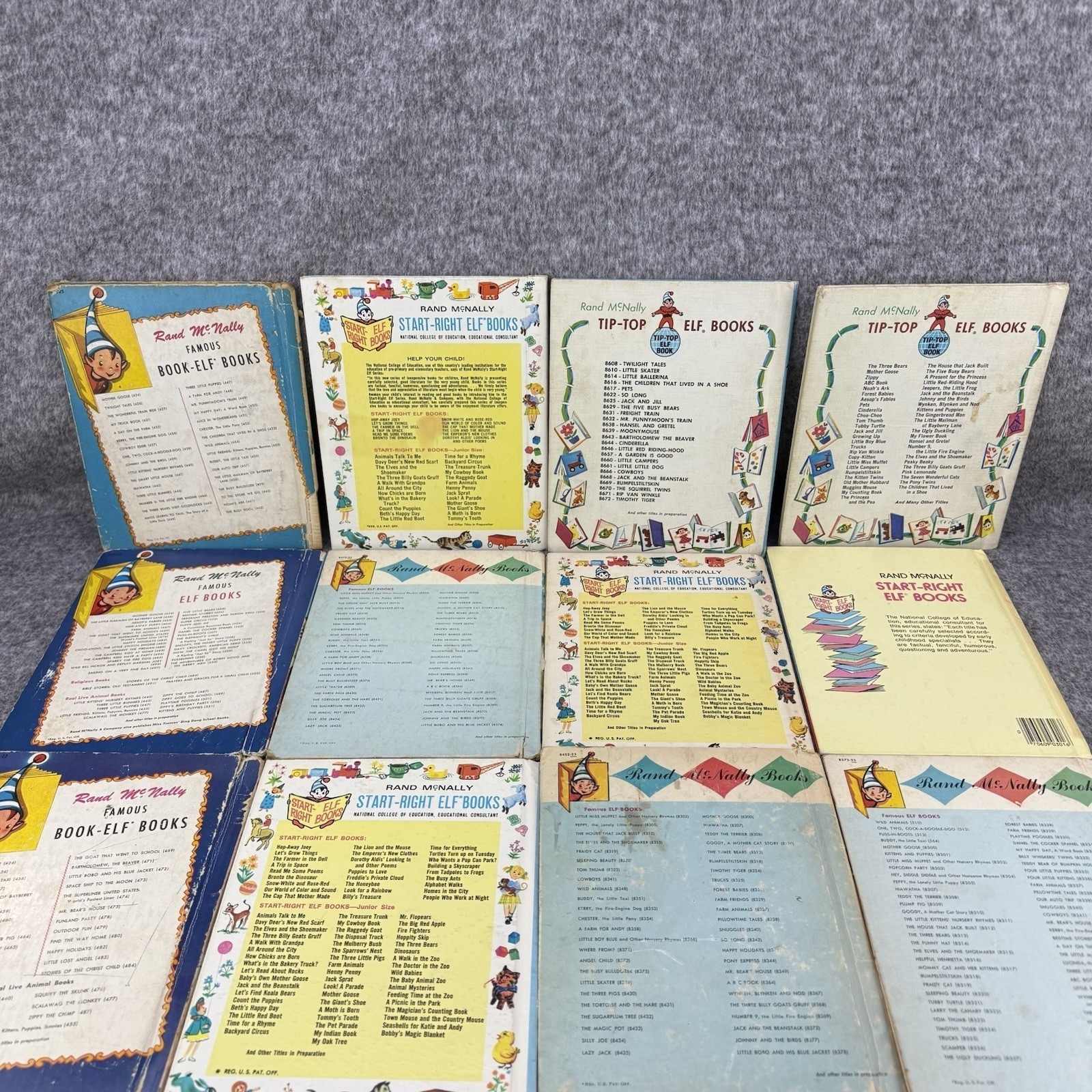 ✅Mixed Lot Of 28 VTG HC Childrens Books Rand McNally Wonder Books and Various