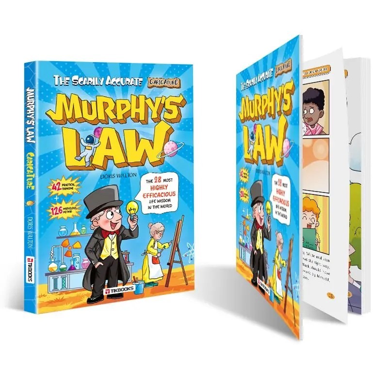 Murphy’s Law Learning Book for Kids 8-12 with 128 Pages Paperback Illustrated