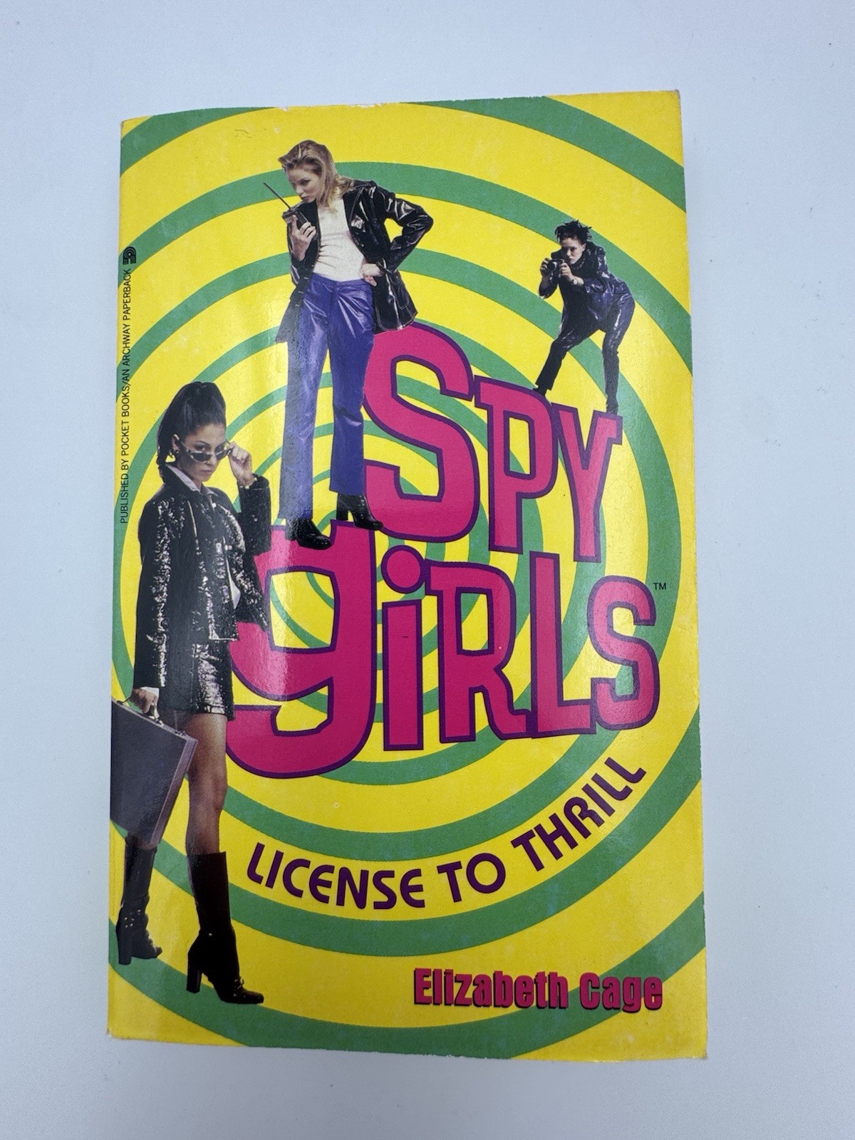 Spy Girls Elizabeth Cage COMPLETE 6 Book Set Full Series Y2K 1998 1999 RARE