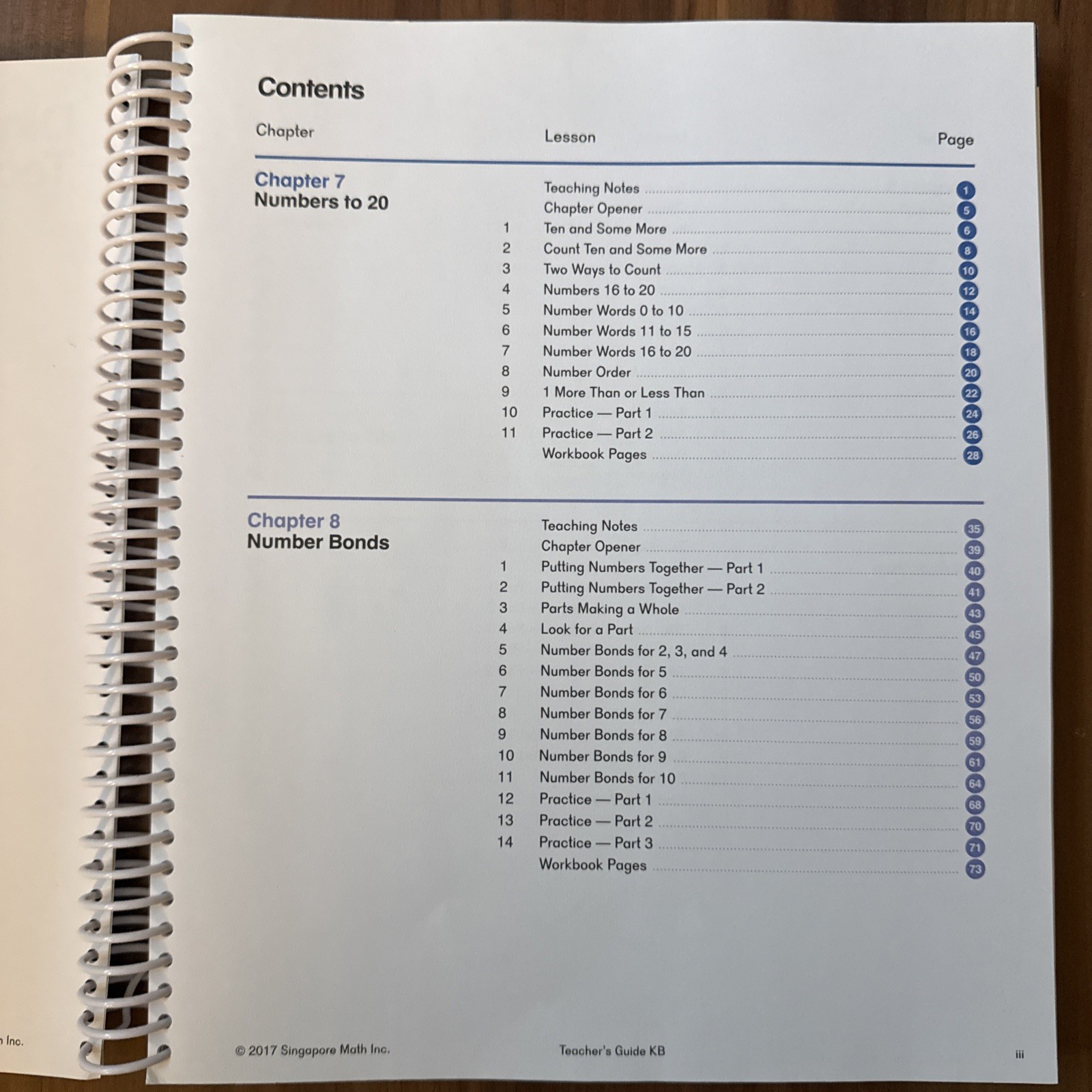 Dimensions Math Teachers Guide KA and KB Lot Of 2 Spiral Bound Textbook