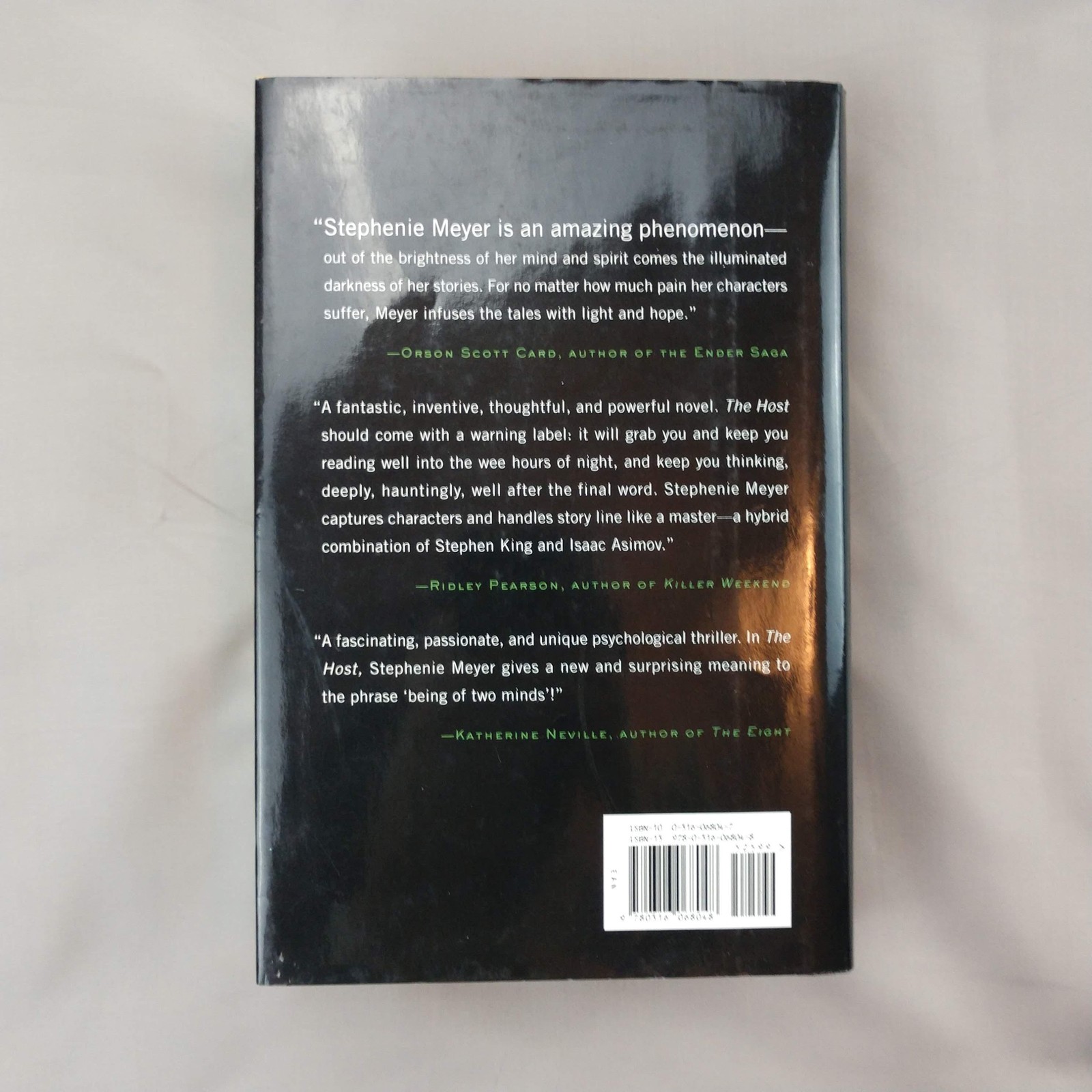 The Host Stephenie Meyer Little Brown Black HC Sci-Fi Fantasy Novel Adult