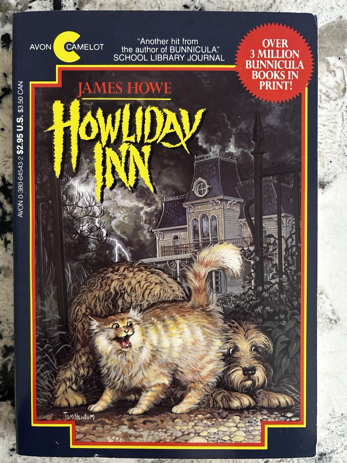 Howliday Inn By James Howe paperback 1983 1st printing