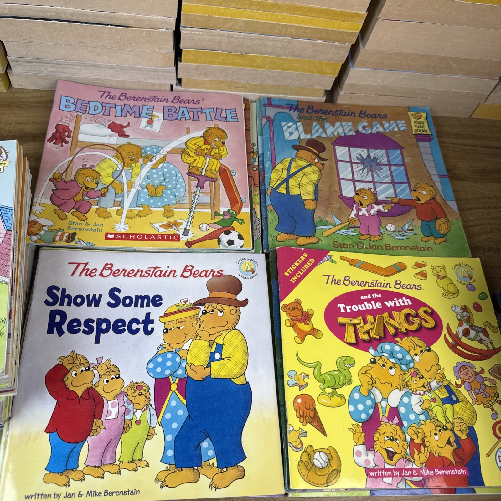 Vintage Berenstain Bears Paperback Books LOT OF 34 NO DUPLICATES