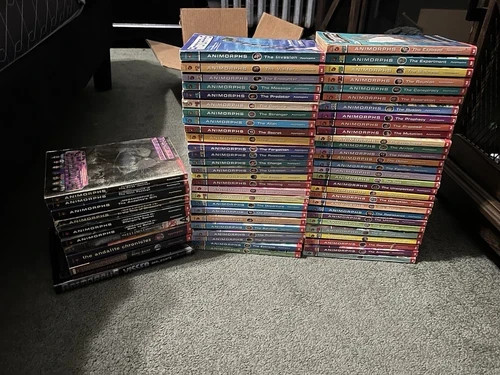 Animorphs Complete Series Lot Set of 65 Books 1-54 + 11 KA Applegate Megamorphs
