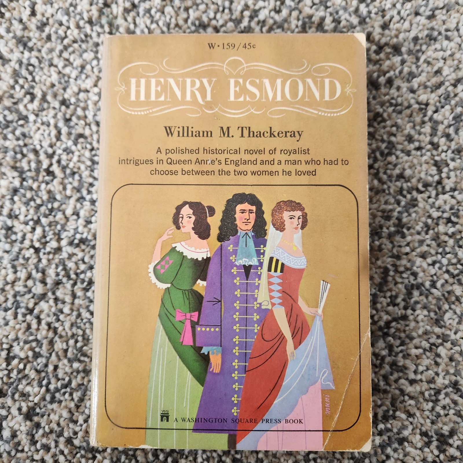 William M. Thackeray Henry Esmond Softcover 1963 Washington Square Press