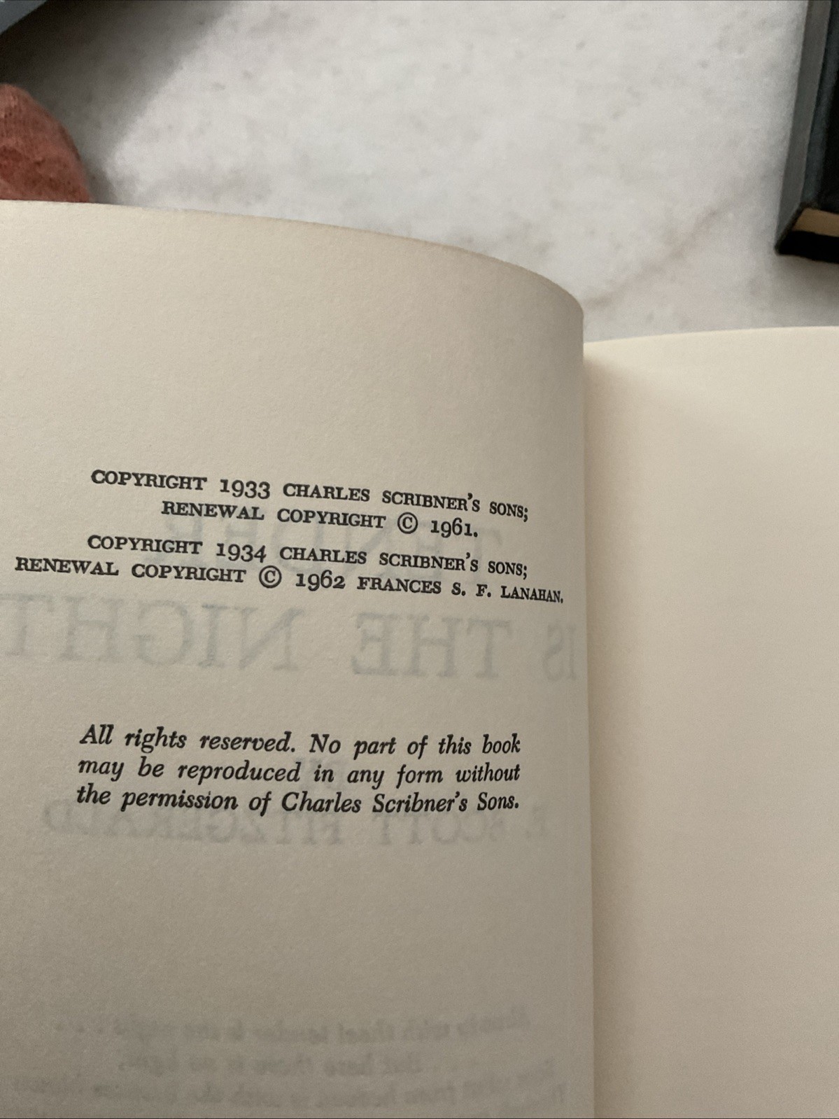 Vintage F. Scott Fitzgerald Hardcover Book Set Scribners 4 Volumes