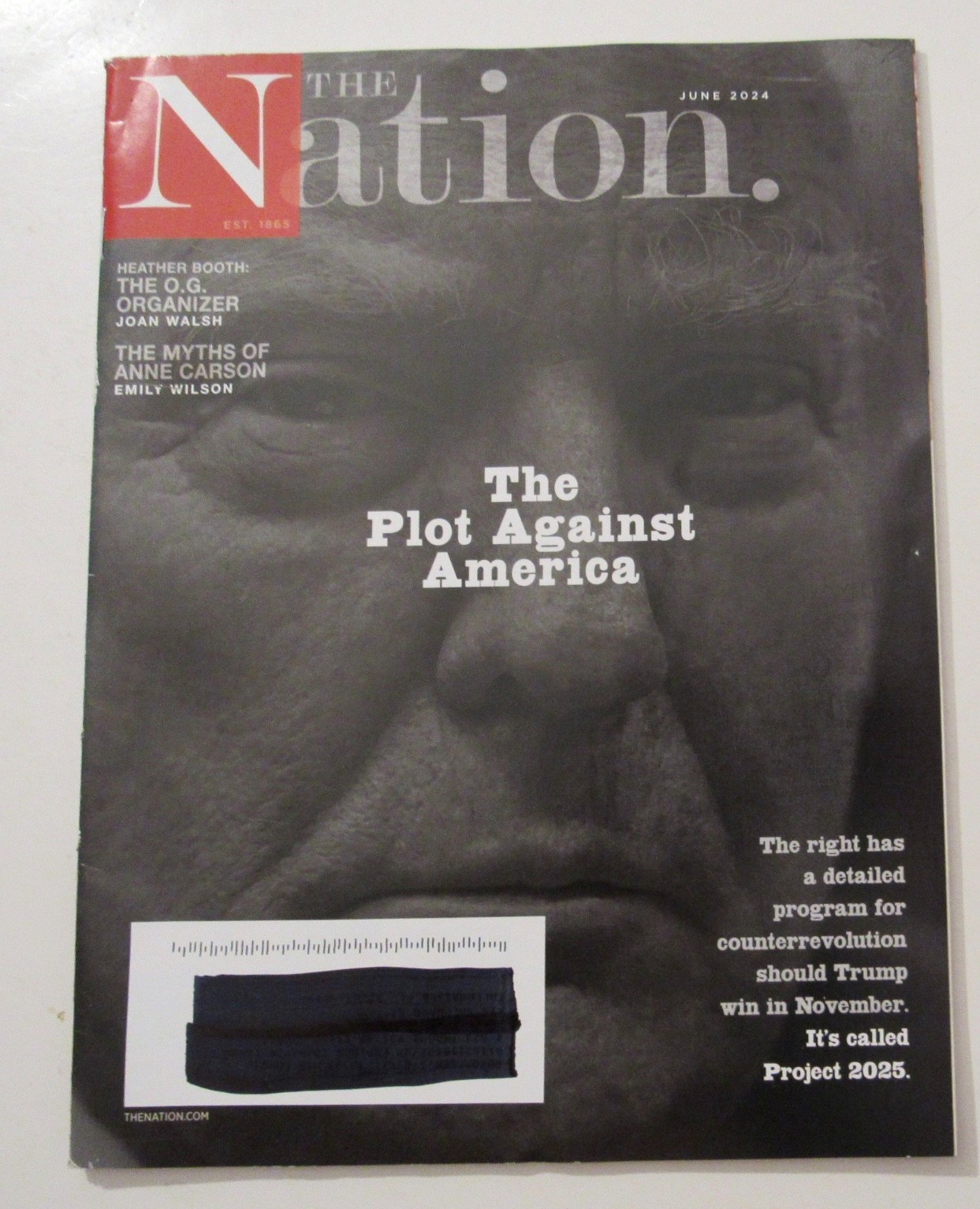Lot of 8- THE NATION MAGAZINE – 7) 2024 + 1) 2023 – Politics – News – USA