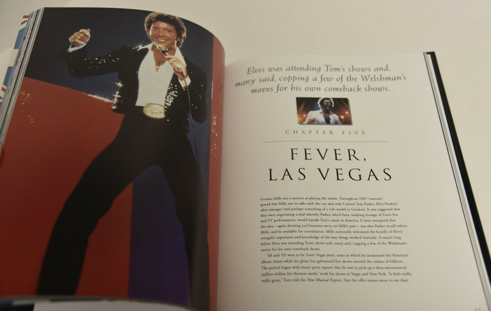 Tom Jones “A Life In Pictures” by Chris Roberts “New Book” 159 pages