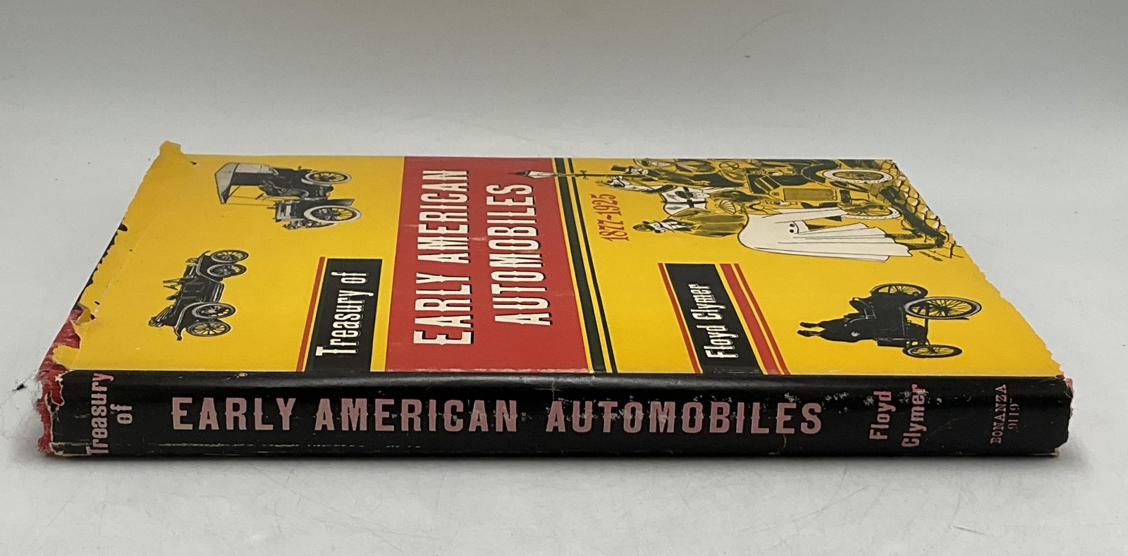 VINTAGE TREASURY OF EARLY AMERICAN AUTOMOBILES 1877-1925 BONANZA DJ HC