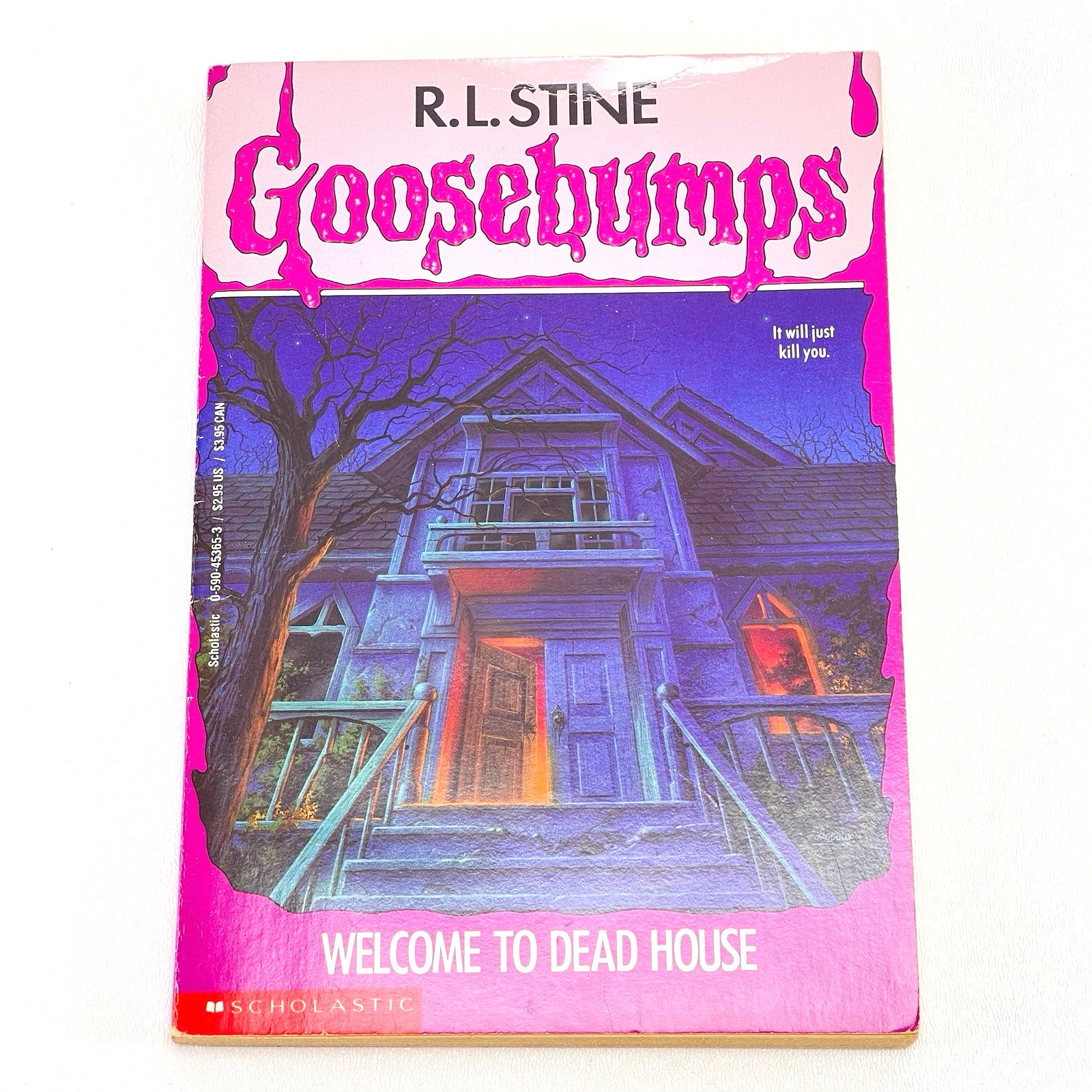 Goosebumps Welcome To Dead House Unnumbered 1st Edition/2nd Print – R.L Stine