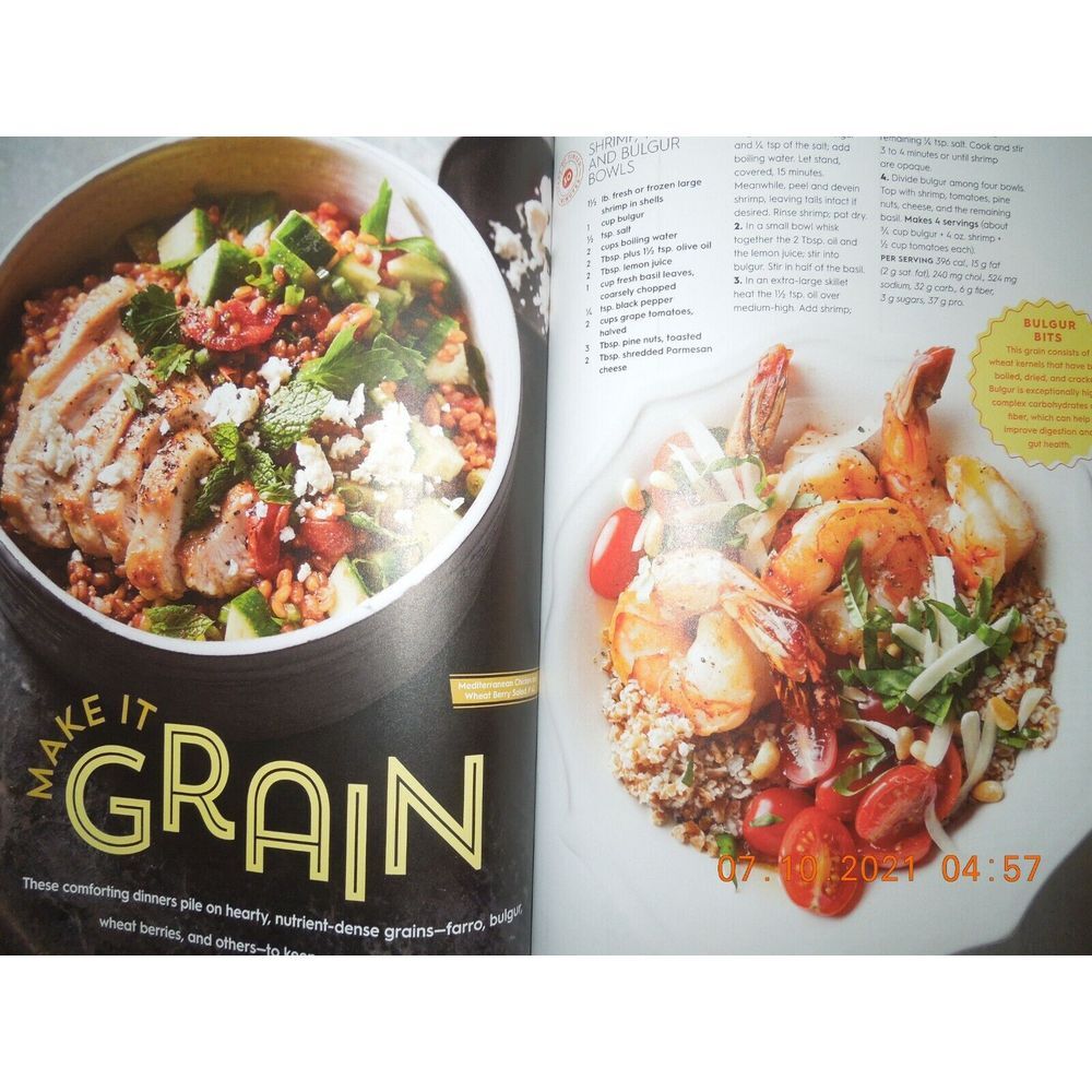 FAST & HEALTHY bh&g EAT BETTER fresh 30-minute meals WHOLESOME SNACKS
