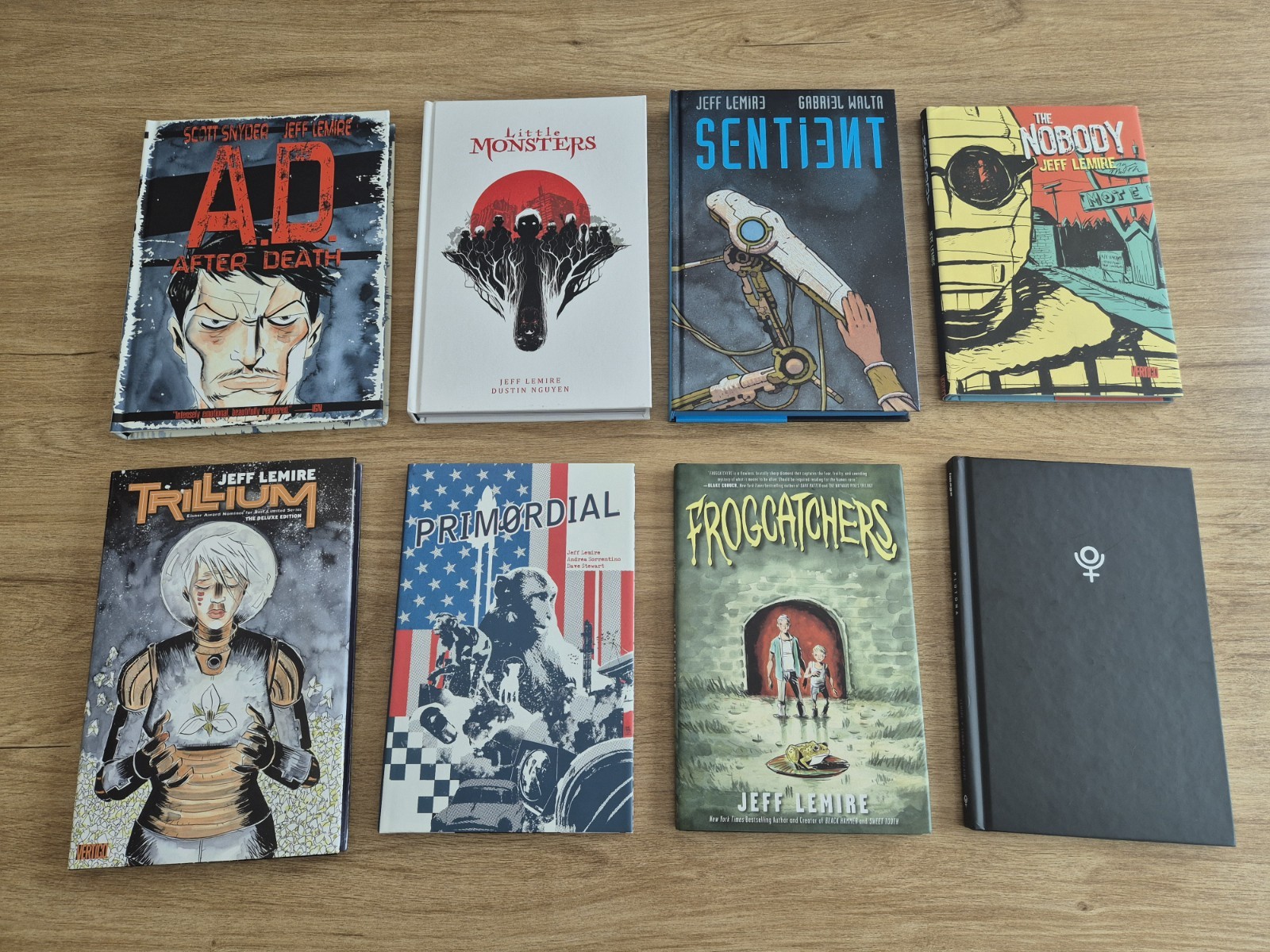 Jeff Lemire Image Comics, Vertigo, TKO hardcover Comics Bundle