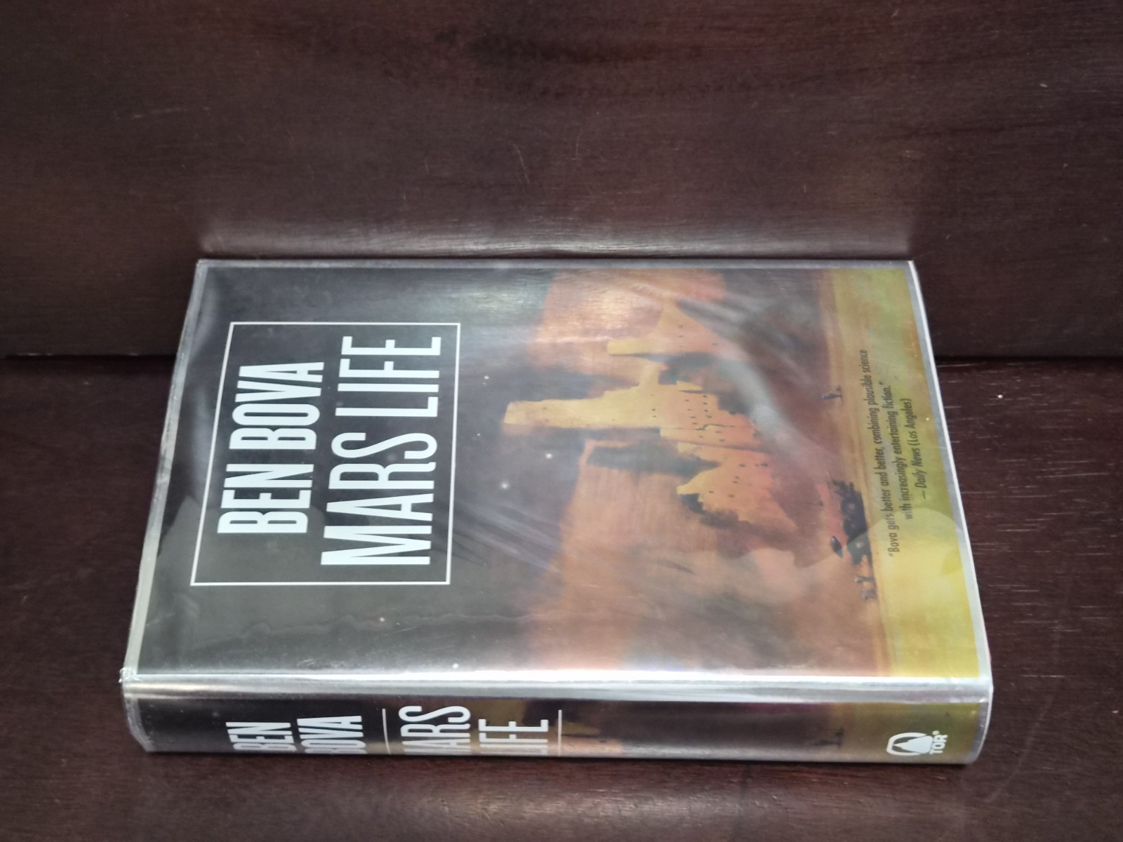 Ben Bova MARS LIFE 2008 1st/1st HCDJ John Harris Grand Tour Sci-Fi VG+