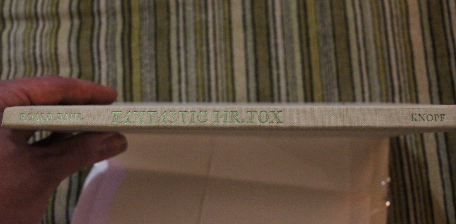 Fantastic Mr. Fox by Roald Dahl Hardcover w/ Dust Jacket 1970 Early Printing