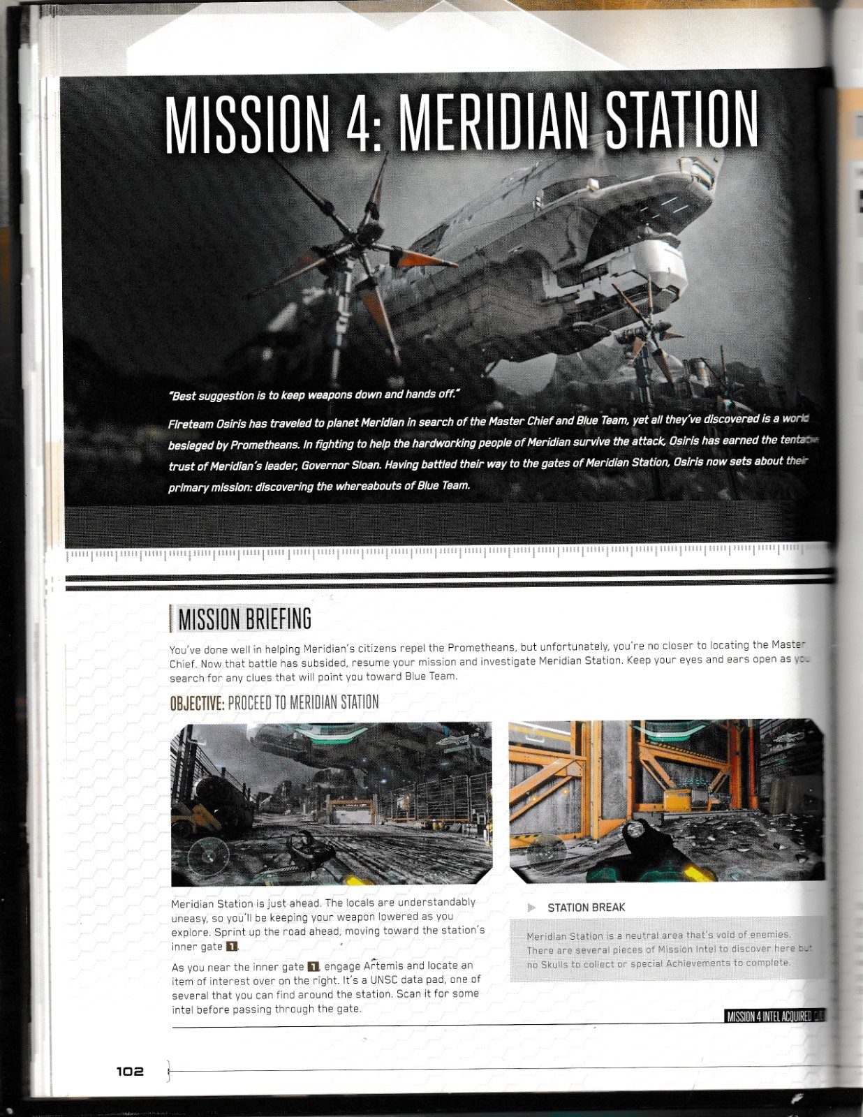 HALO 5 GUARDIANS COLLECTOR’S EDITION Game Strategy Guide Missions 431 pages