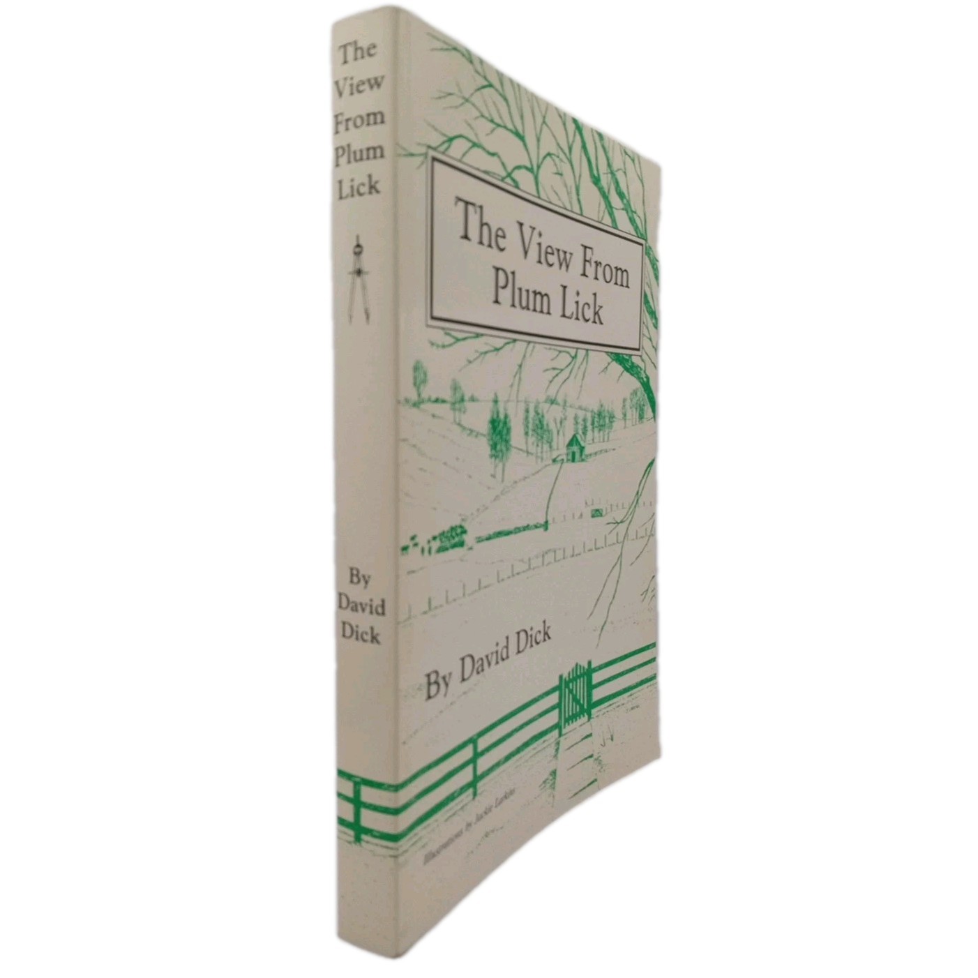 Signed The View From Plum Lick David Dick 1992 Kentucky Memoir CBS News Anchor