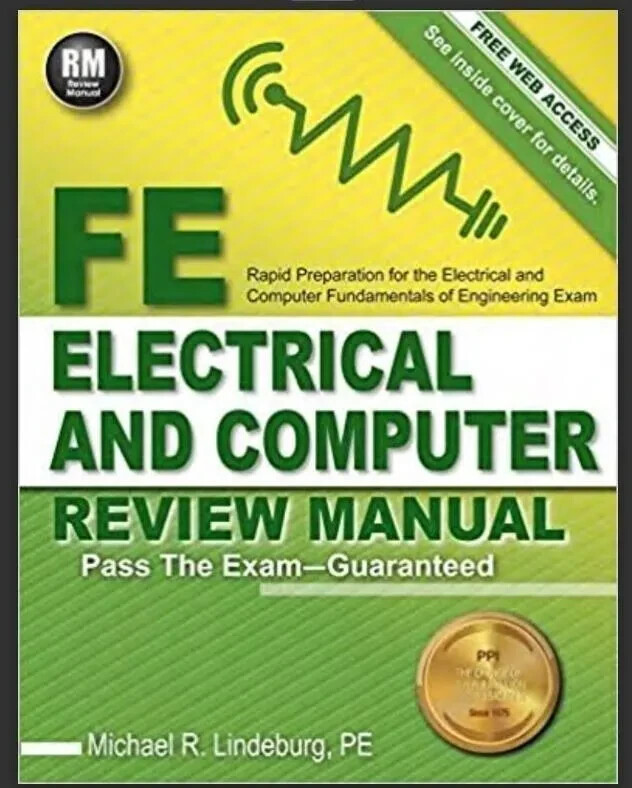 PPI FE Electrical and Computer Review Manual – Comprehensive Book for FE Exam