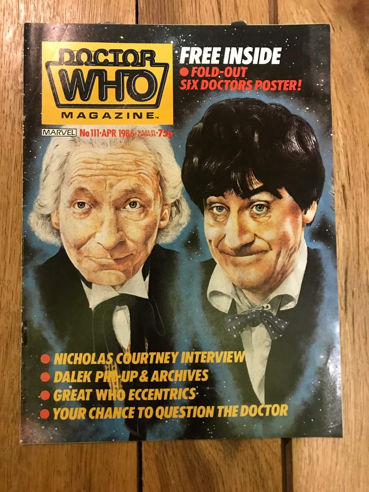Doctor Who Magazine. Issues 108 – 126 Multi-list. Choose your issue.