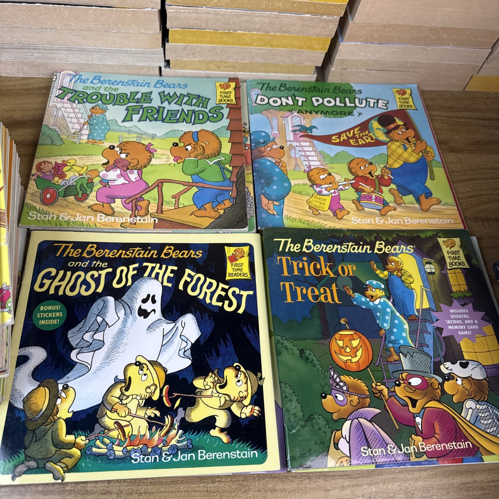 Vintage Berenstain Bears Paperback Books LOT OF 34 NO DUPLICATES