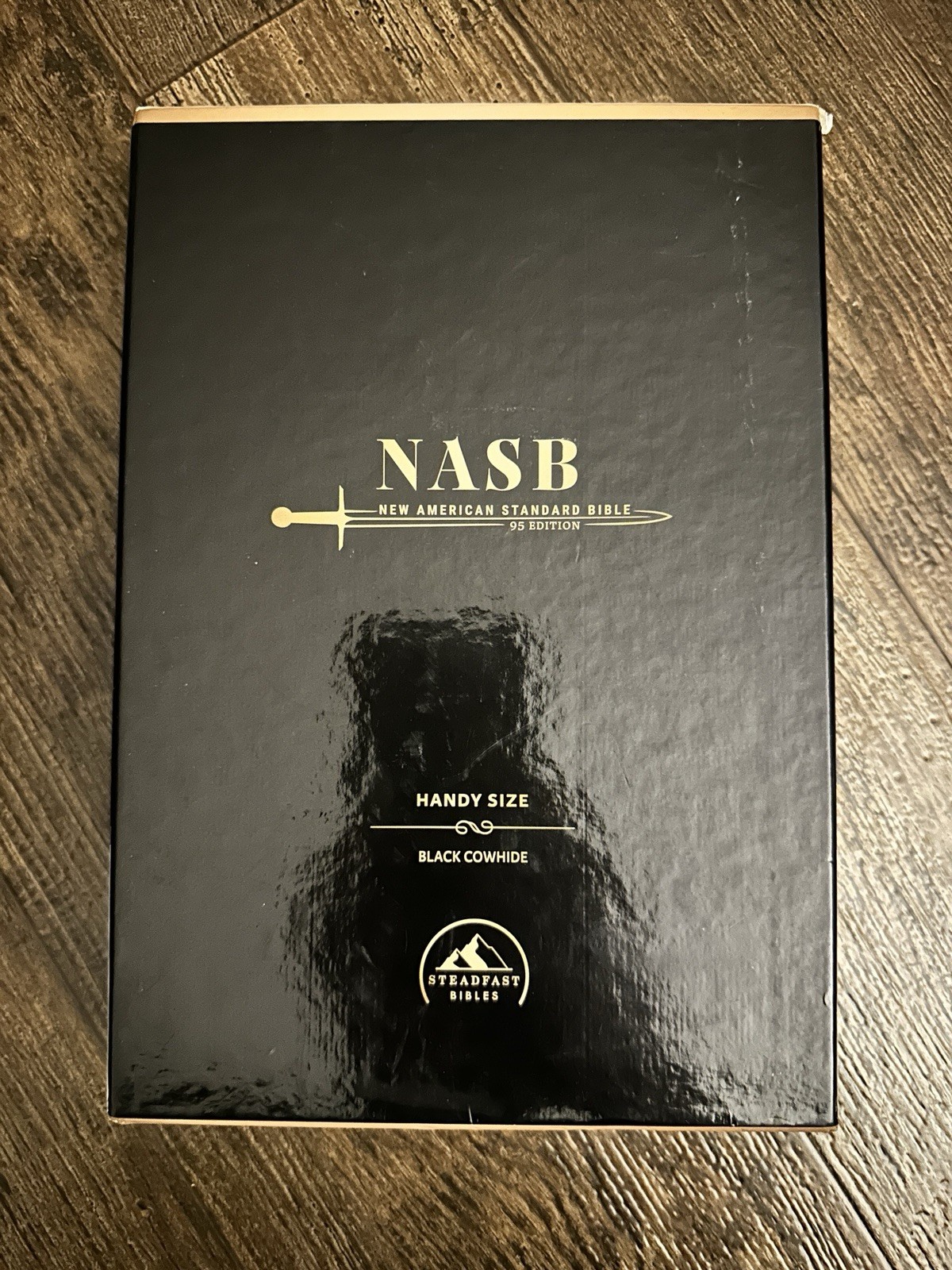 Steadfast Bibles NASB’95 Handy Size Black Cowhide