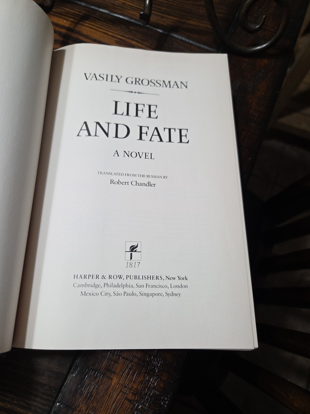 First US Edition Life And Fate by Vasily Grossman 1985 – Hardcover w/ DC