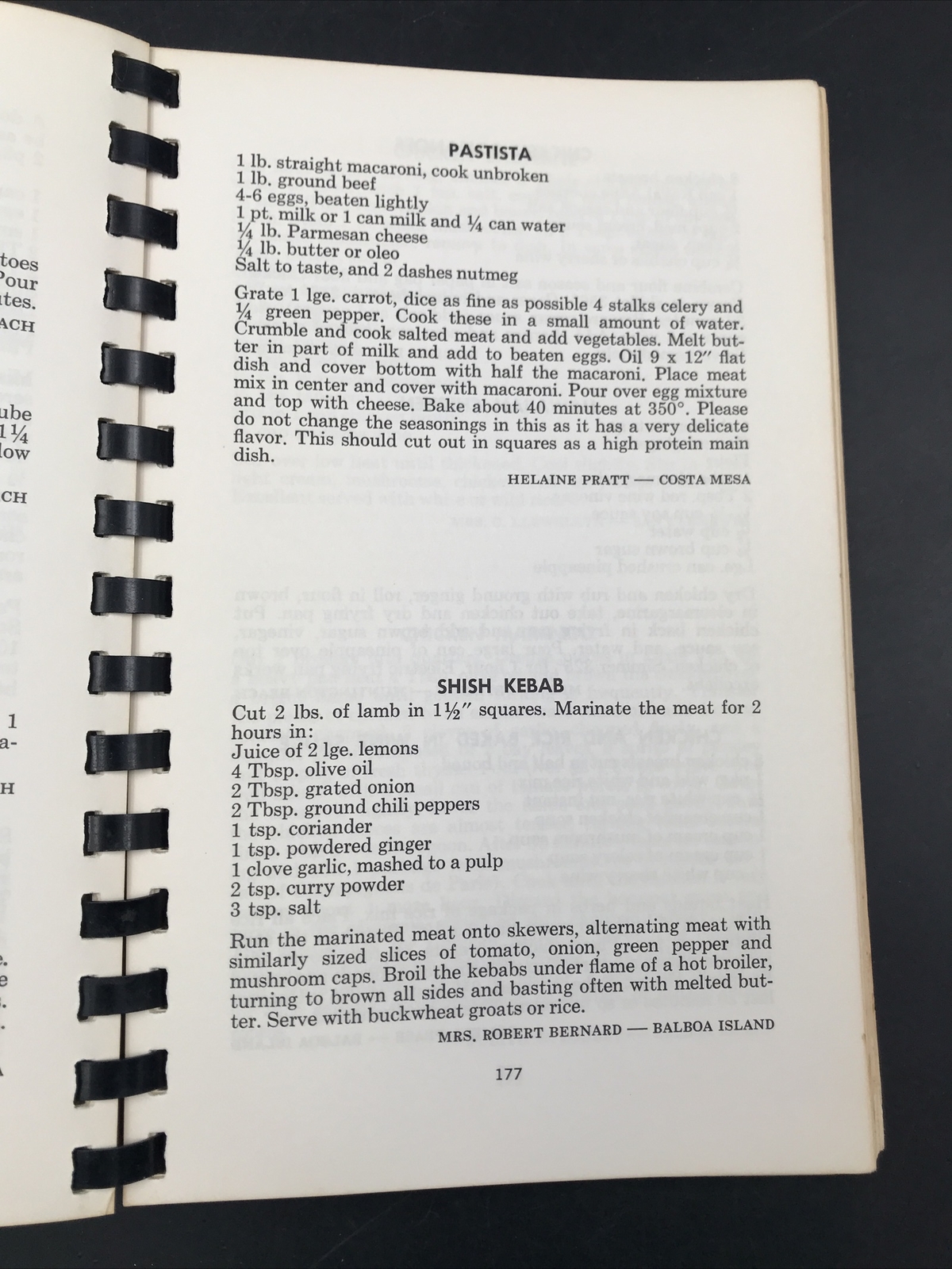 1967 VIVA L’APPETIT Cookbook Costa Mesa CA Recipes South Coast 250 Pages