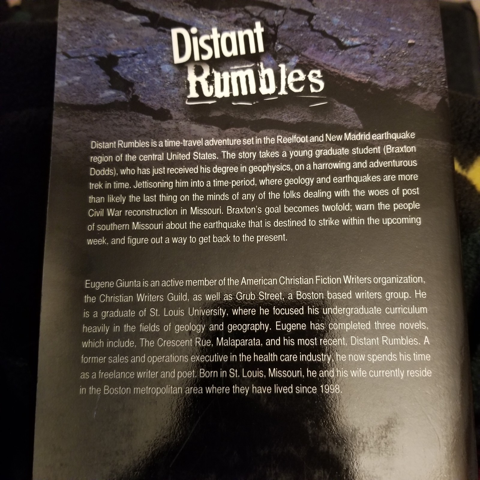 NEW SIGNED: Distant Rumbles by E. Charles Giunta. Trade Paperback. 2011