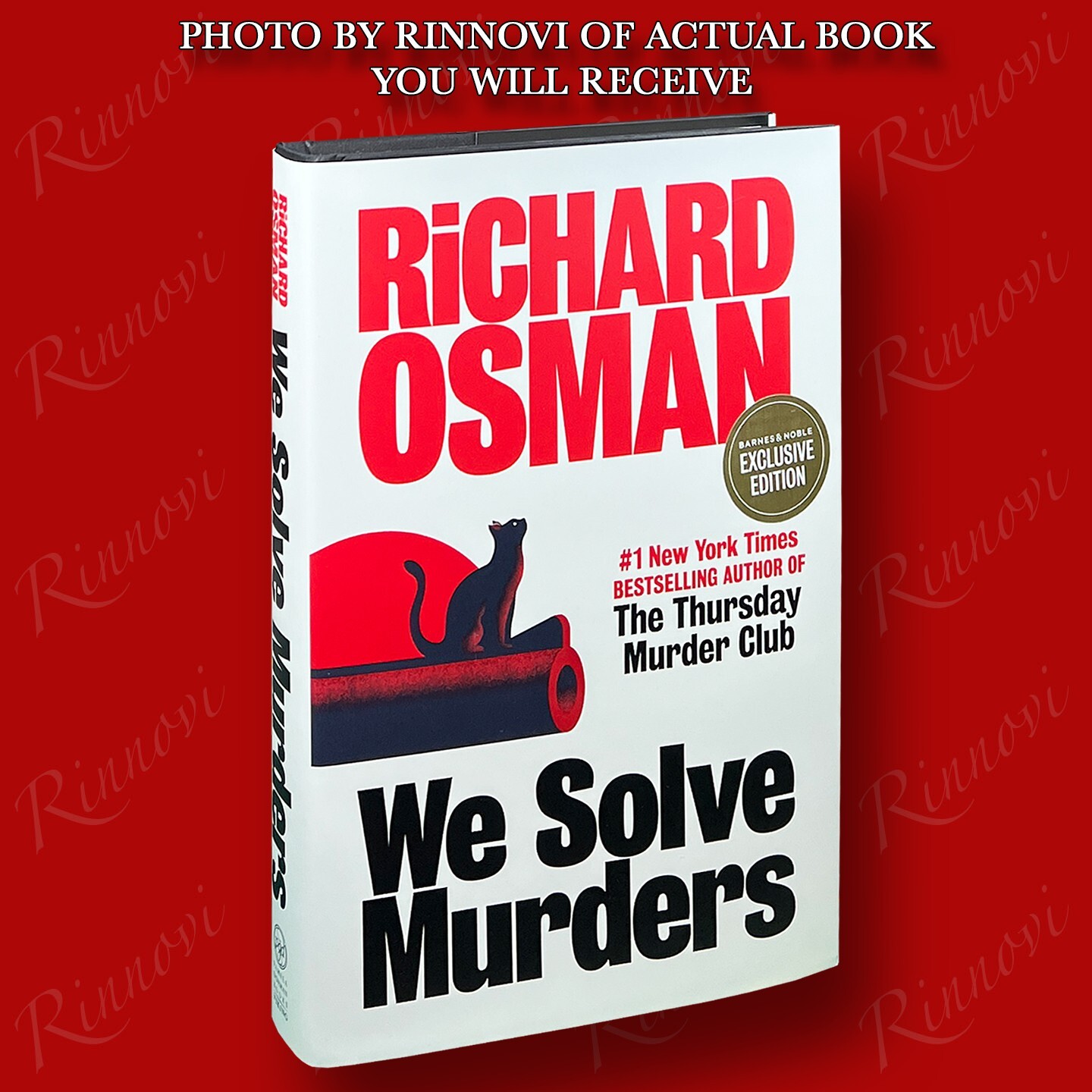 We Solve Murders SIGNED Richard Osman (2024,HC,1st/1st, Excl) BRAND NEW