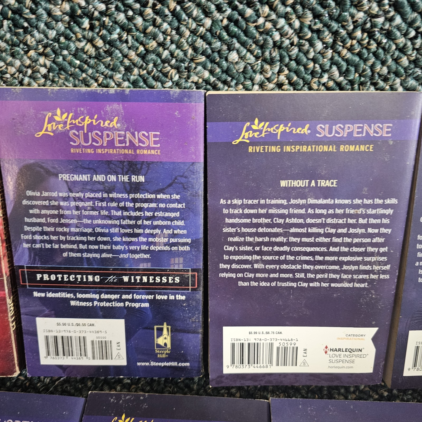 Love Inspired Suspense 15 Book Lot