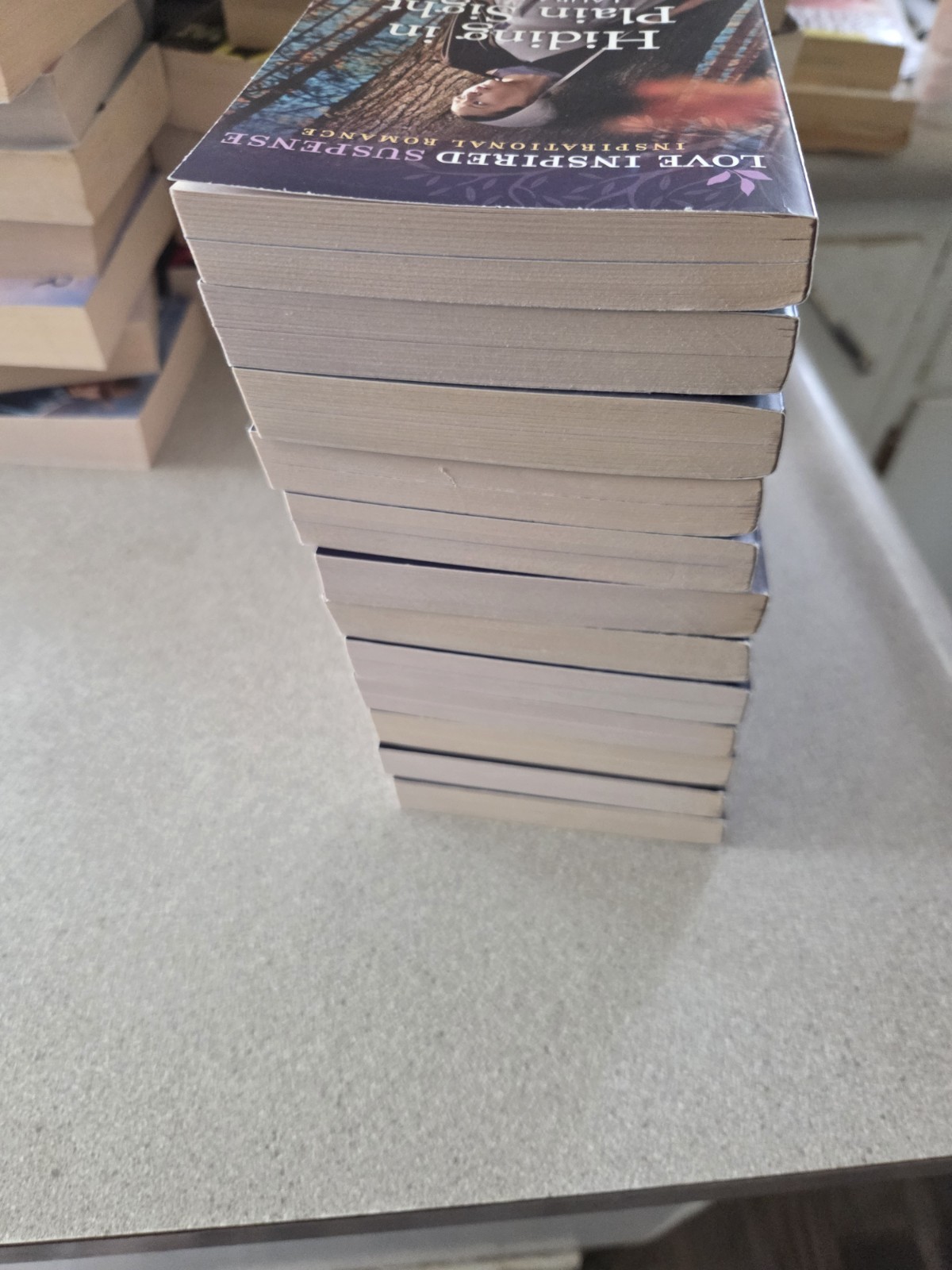 Love Inspired Suspense. Lot Of 12 Books. Paperback. Romance