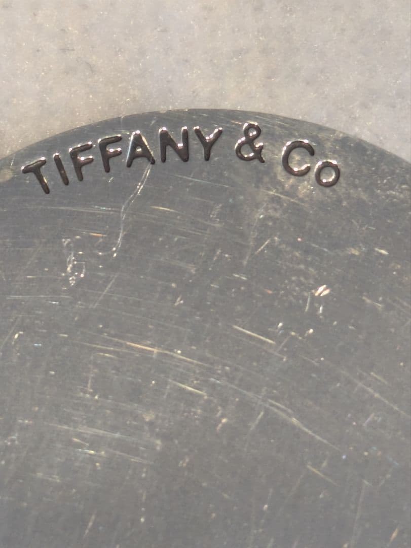 Authentic Tiffany & Co Atlas Clock Bookmark Metal Sterling Silver 7cm / 2.8in