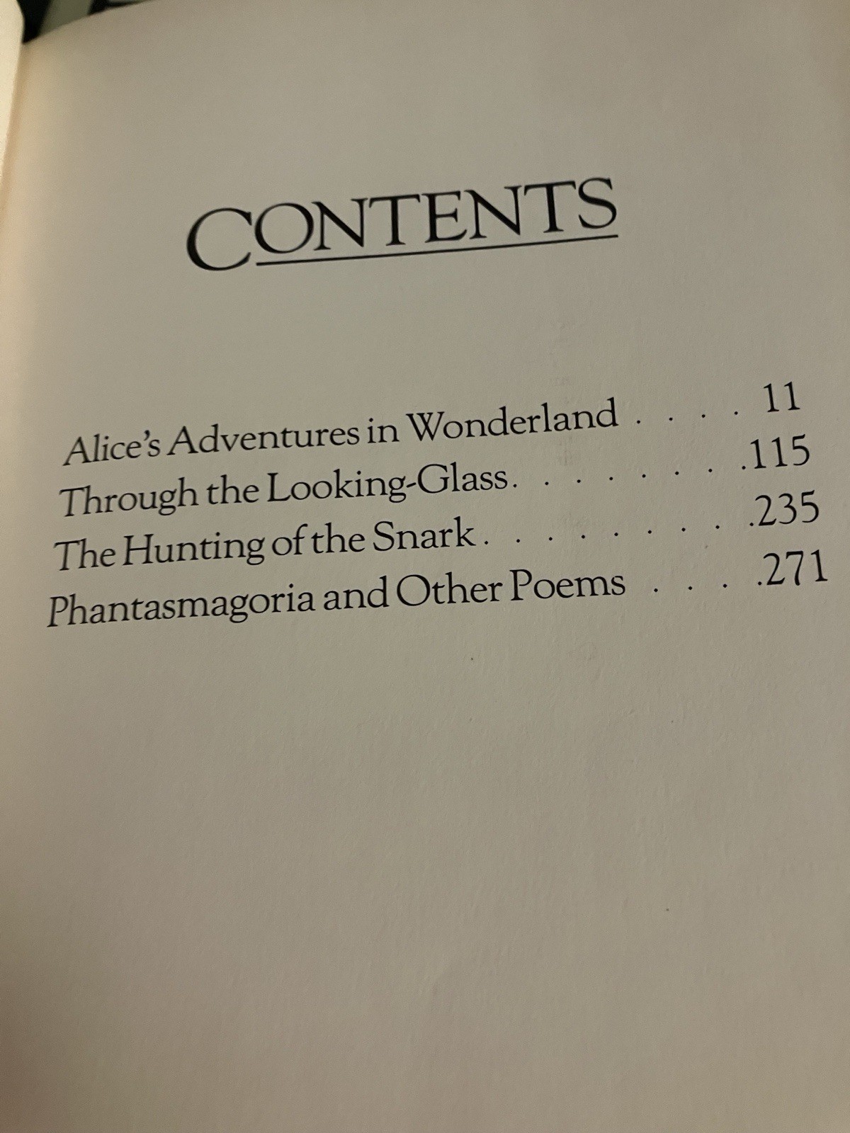 Leather Book Lewis Carroll Many Classics “Alice’s-In Wonderland-Looking Glass”