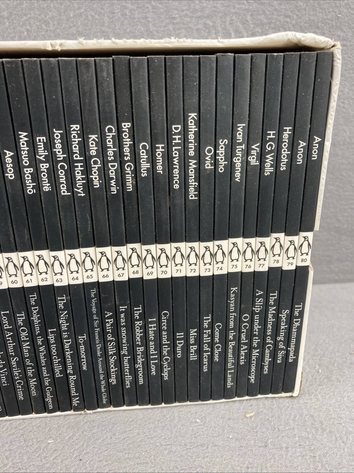 Little Black Classics Box Set Penguin Little – Paperback Complete with Slipcase