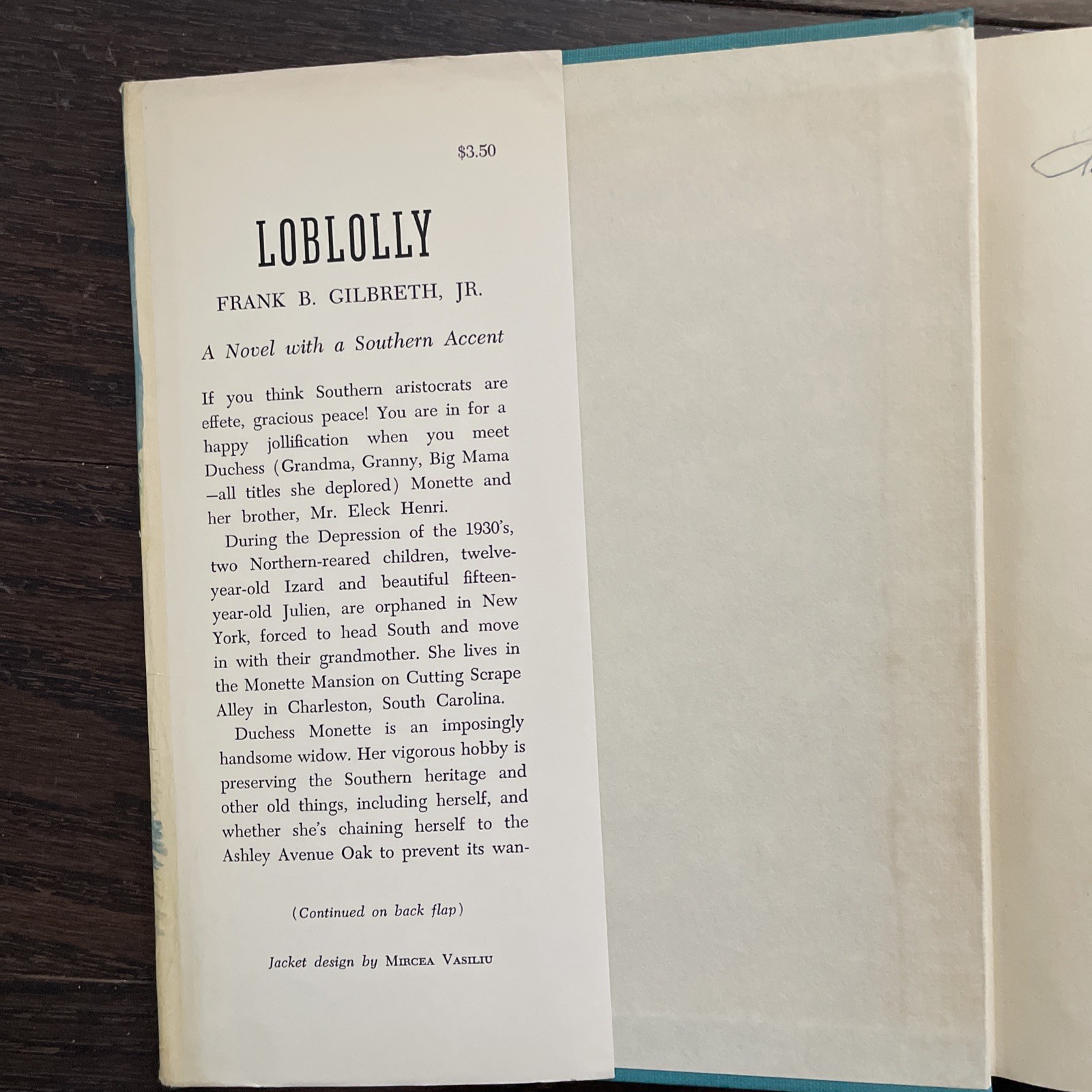 Frank Gilbreth Jr. / Loblolly 1st Edition 1959