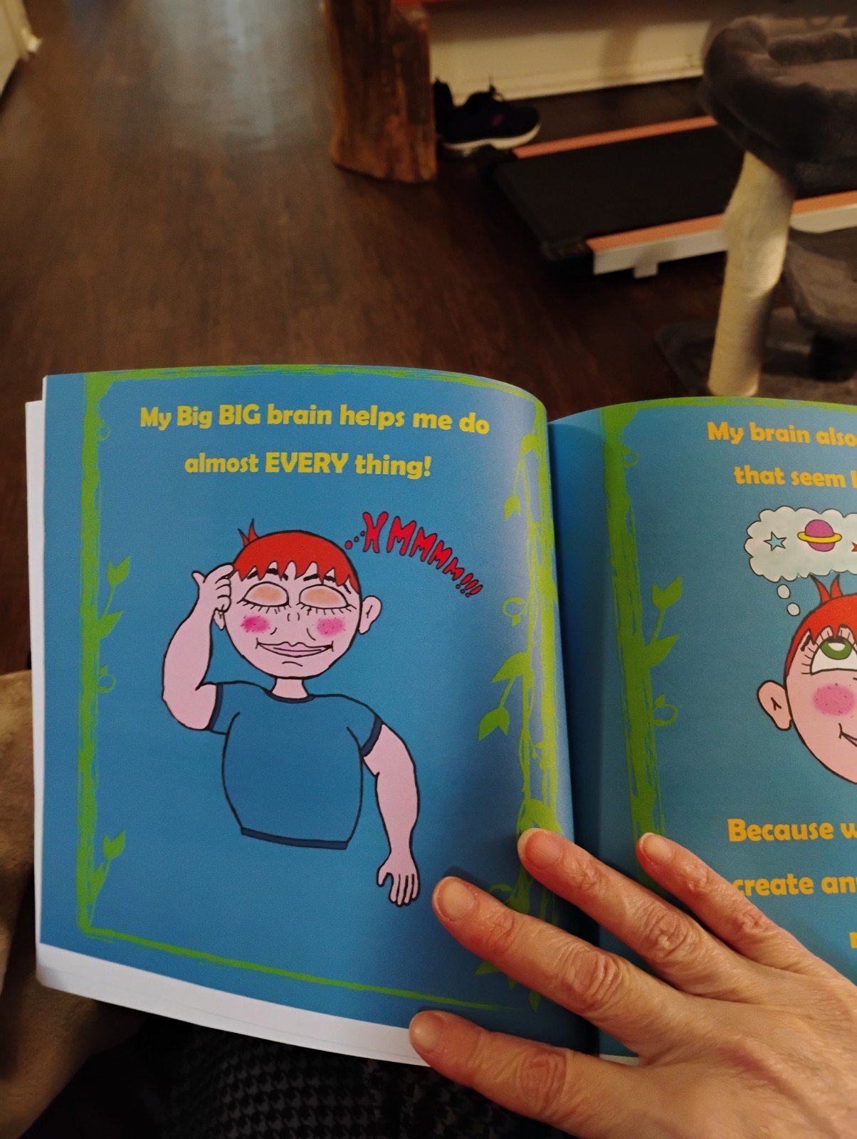 My Big Big Brain Unsigned Retail Paperback New Childrens Mindfulness Book