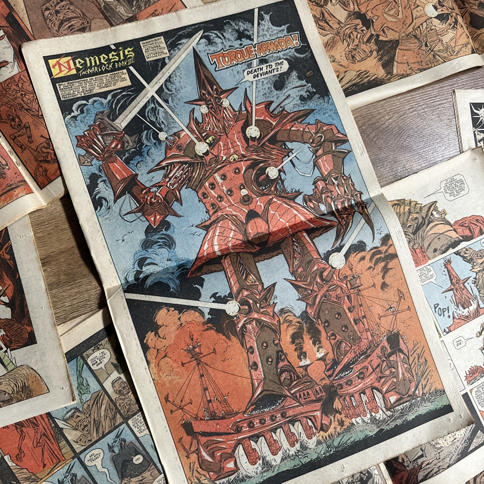 2000AD Progs Judge Dredd issues 340 – 359 job lot
