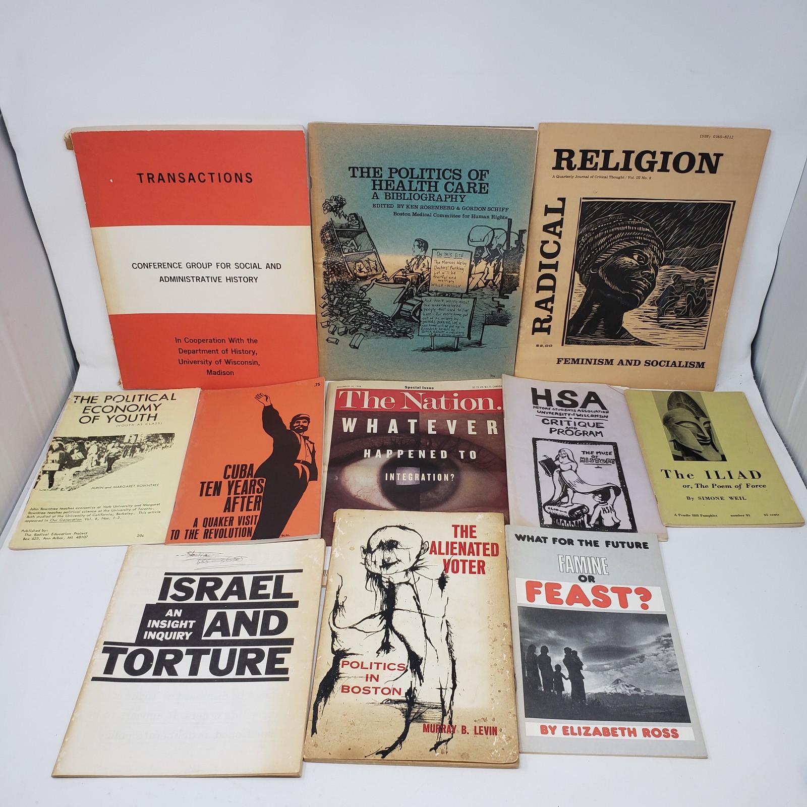 Mid-Cenutry Social Critique & University Zines Lot of 11