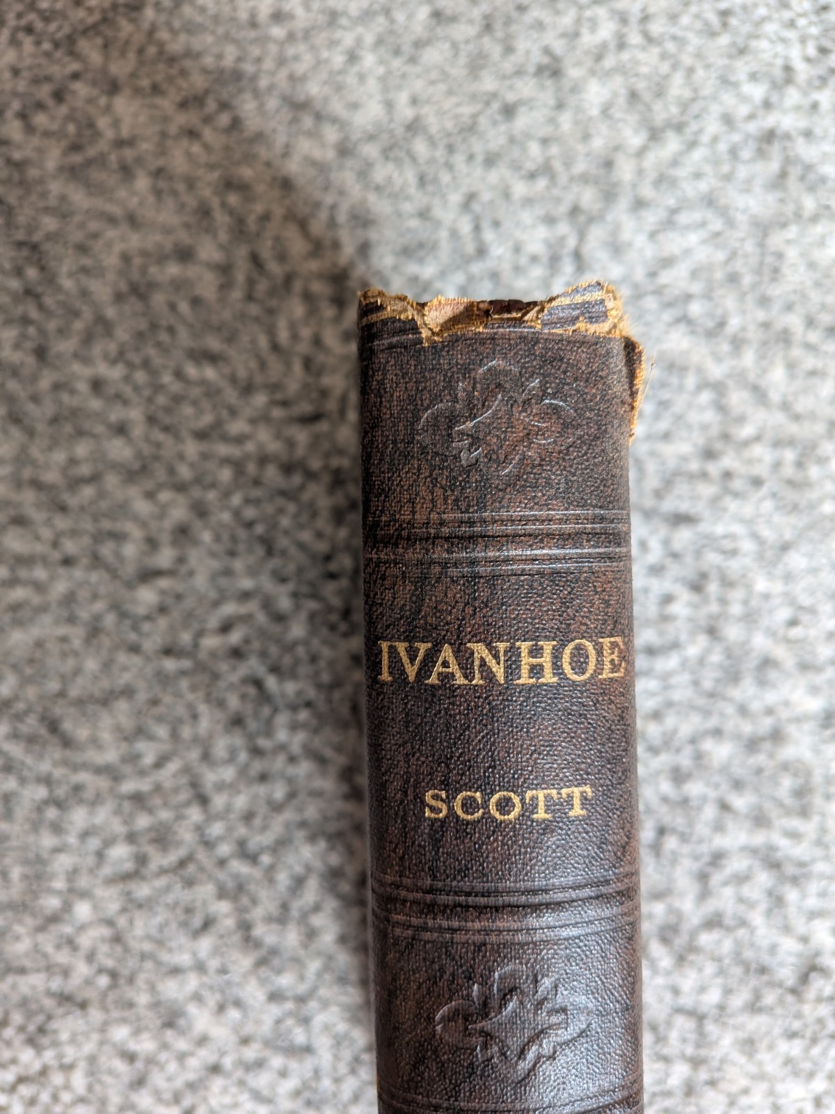 Ivanhoe by Sir Walter Scott Hardback Odhams Press Limited 1930’s Antique