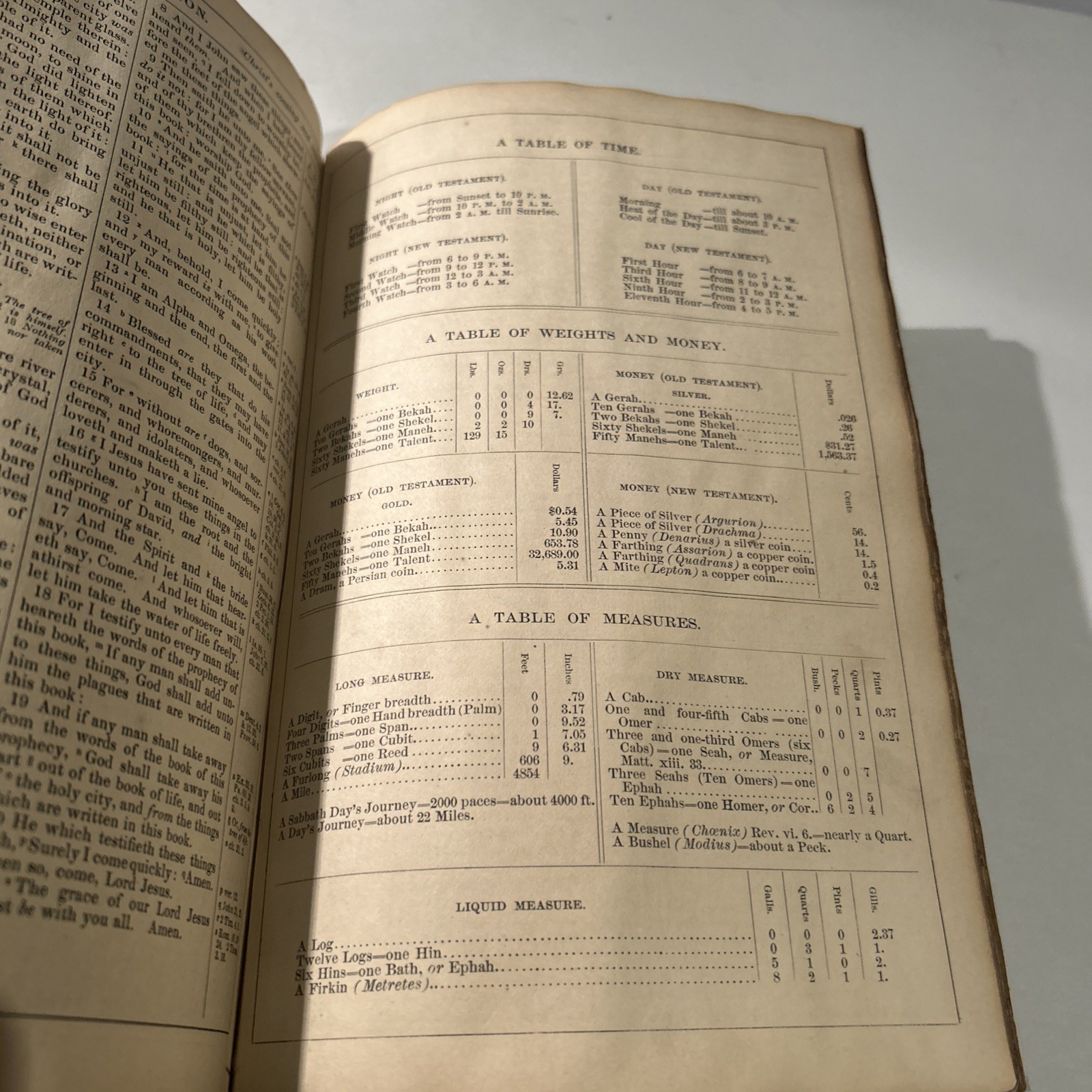 1887 Holy Bible – American Bible Society New York – Rebound