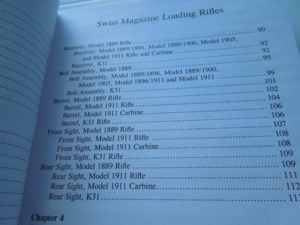 Swiss Magazine Loading Rifles 1869 to 1958 Collector Book 234 Pages NEW 2nd Edit
