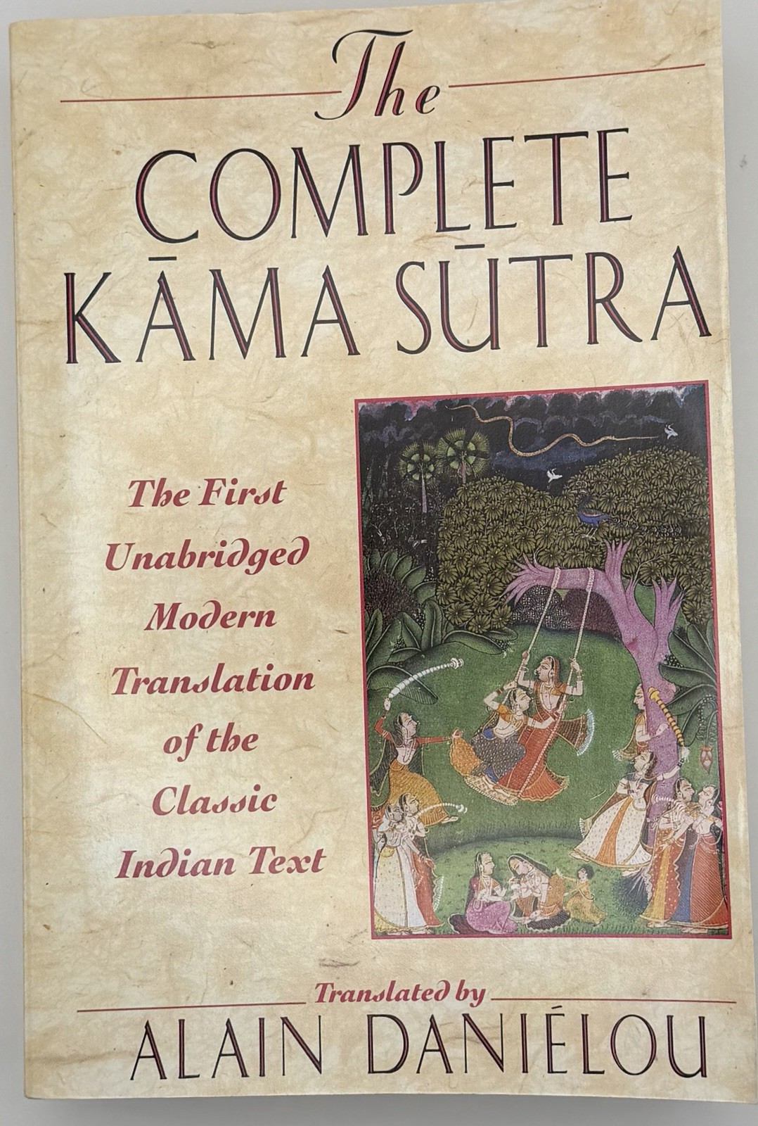The Complete Kama Sutra Alain Daniélou PB Park Street Press 1994 Very Good