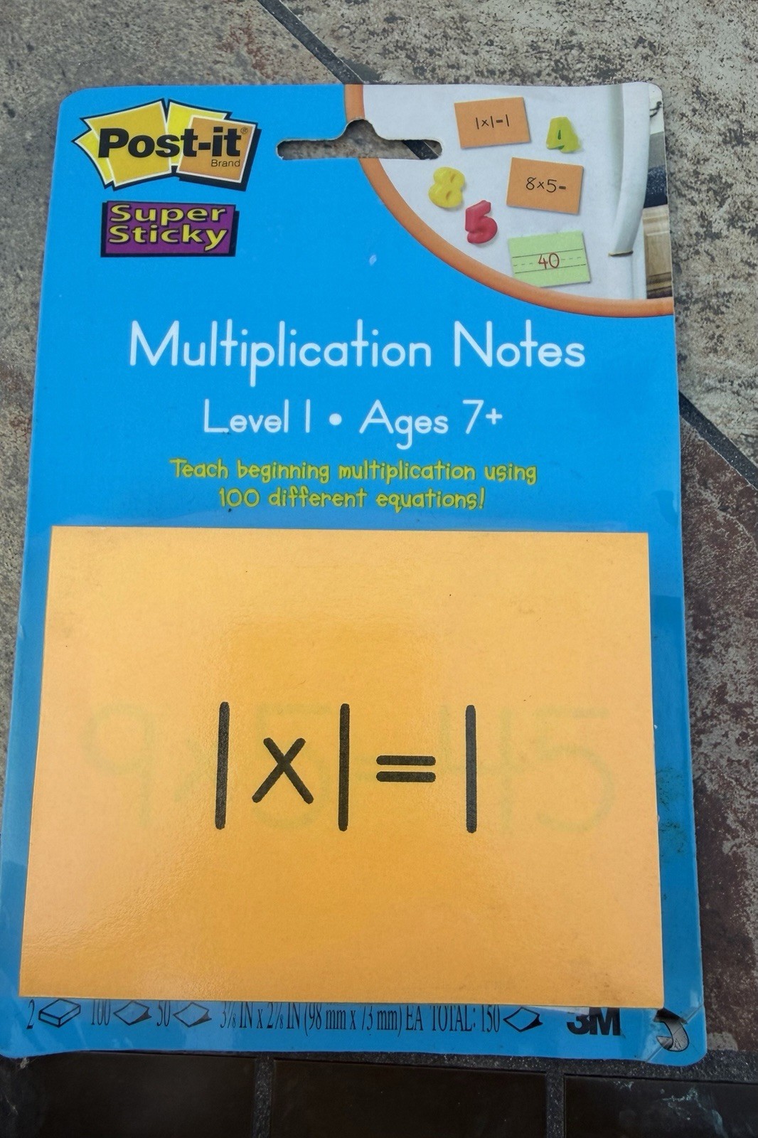 Post-it English Vocabulary Notes Level 1 Ages 5+ Addition Notes New U113