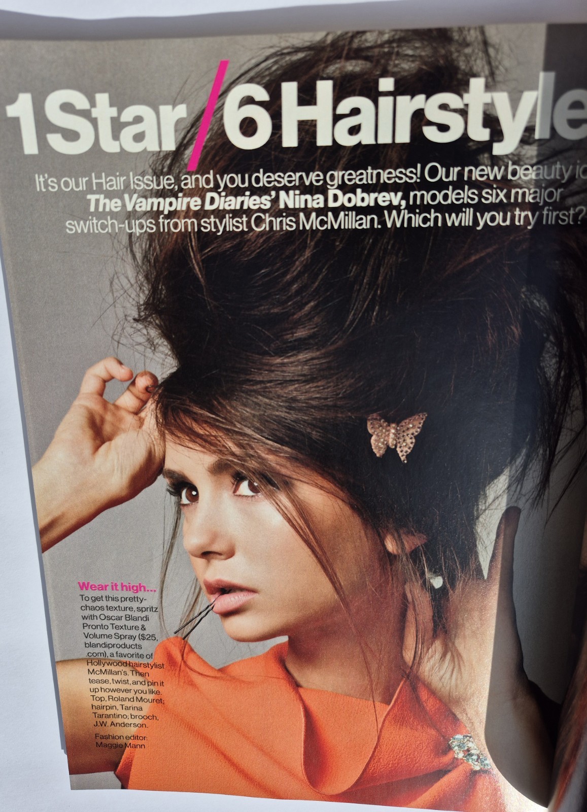 Glamour Magazine November 2012 Taylor Swift No Label Newsstand Red Lips VG+