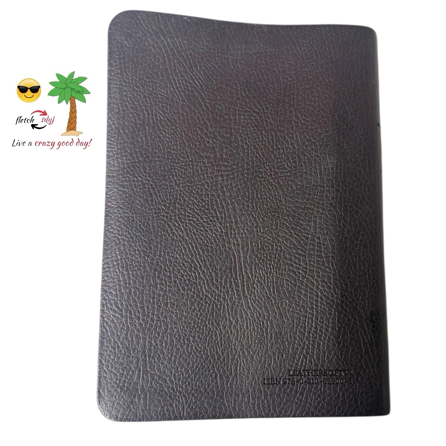 NOS NIV Compact Holy Bible Zondervan 2011 Brown LEATHERSOFT™ L👀K & Read